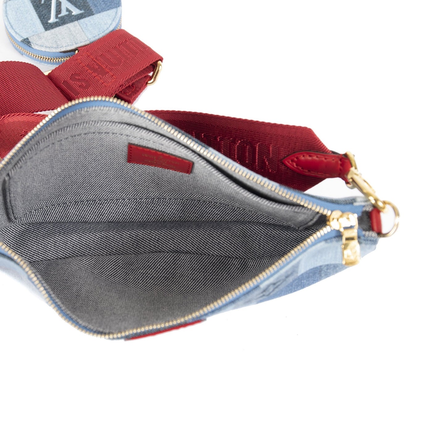 Louis Vuitton Limited Edition Denim Multi-Pochette Accessoires