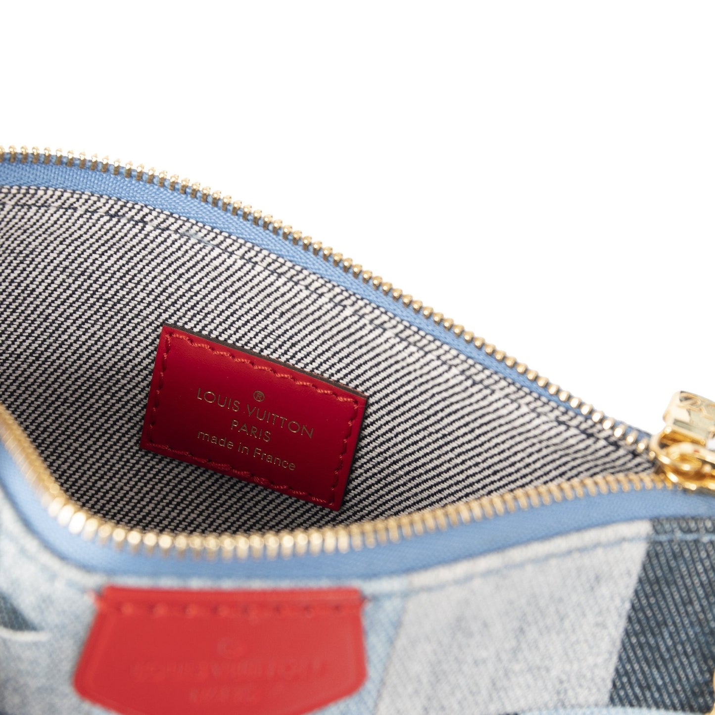 Louis Vuitton Limited Edition Denim Multi-Pochette Accessoires