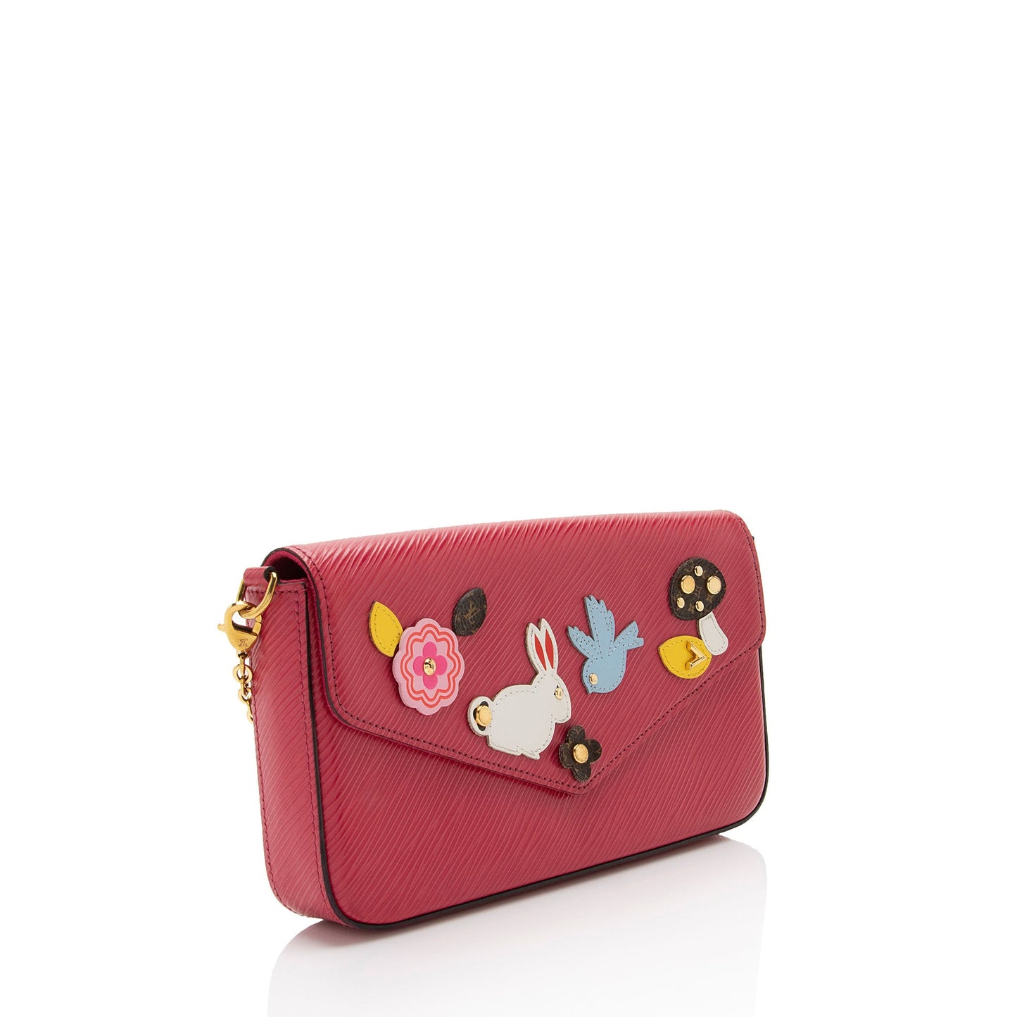 Louis Vuitton Limited Edition Epi Leather Bunny Felicie Pochette (SHF-GQ6hT3)