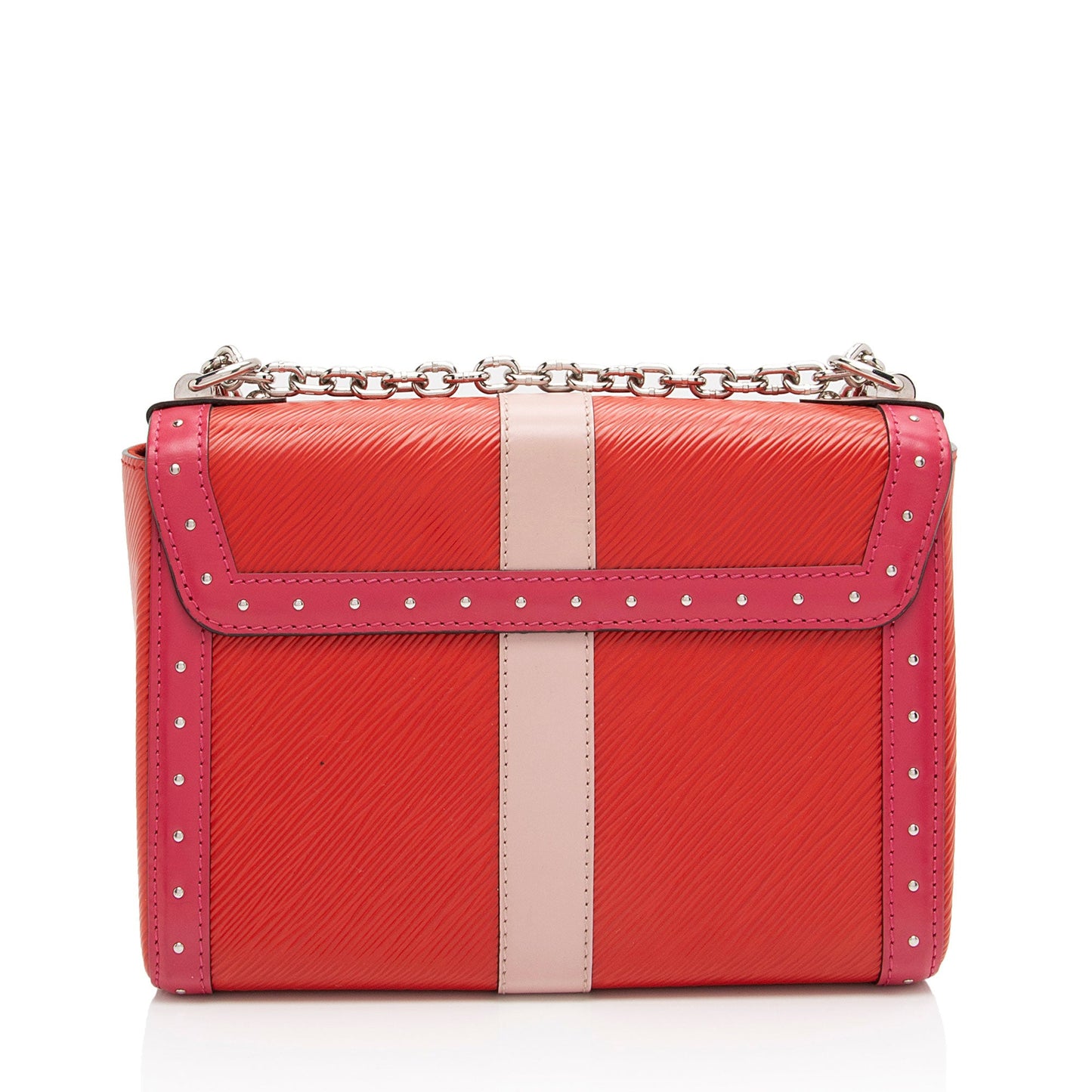 Louis Vuitton Limited Edition Epi Leather Trunk Twist MM Shoulder Bag (SHF-iqpJsA)