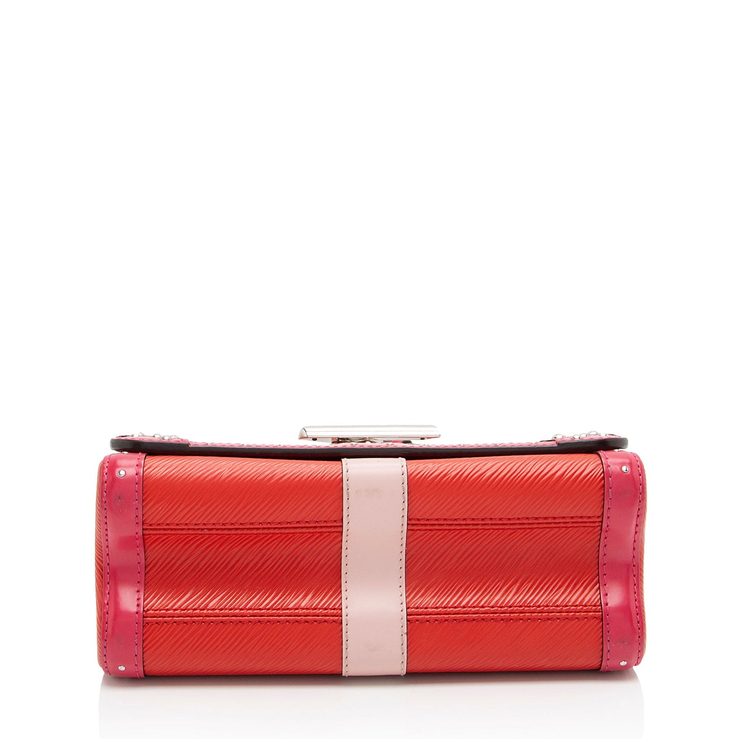 Louis Vuitton Limited Edition Epi Leather Trunk Twist MM Shoulder Bag (SHF-iqpJsA)