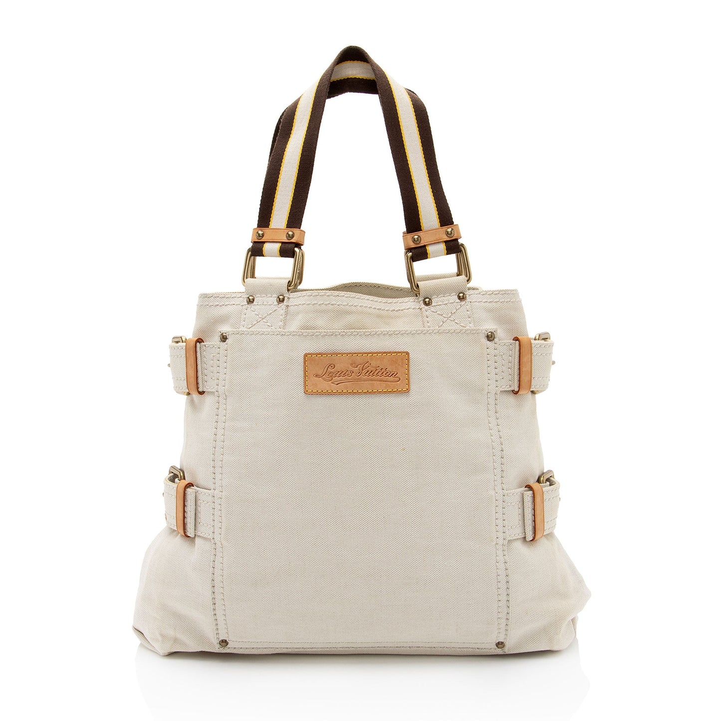 Louis Vuitton Limited Edition Globe Trotter Cabas MM Tote (SHF-OXCz5Q)