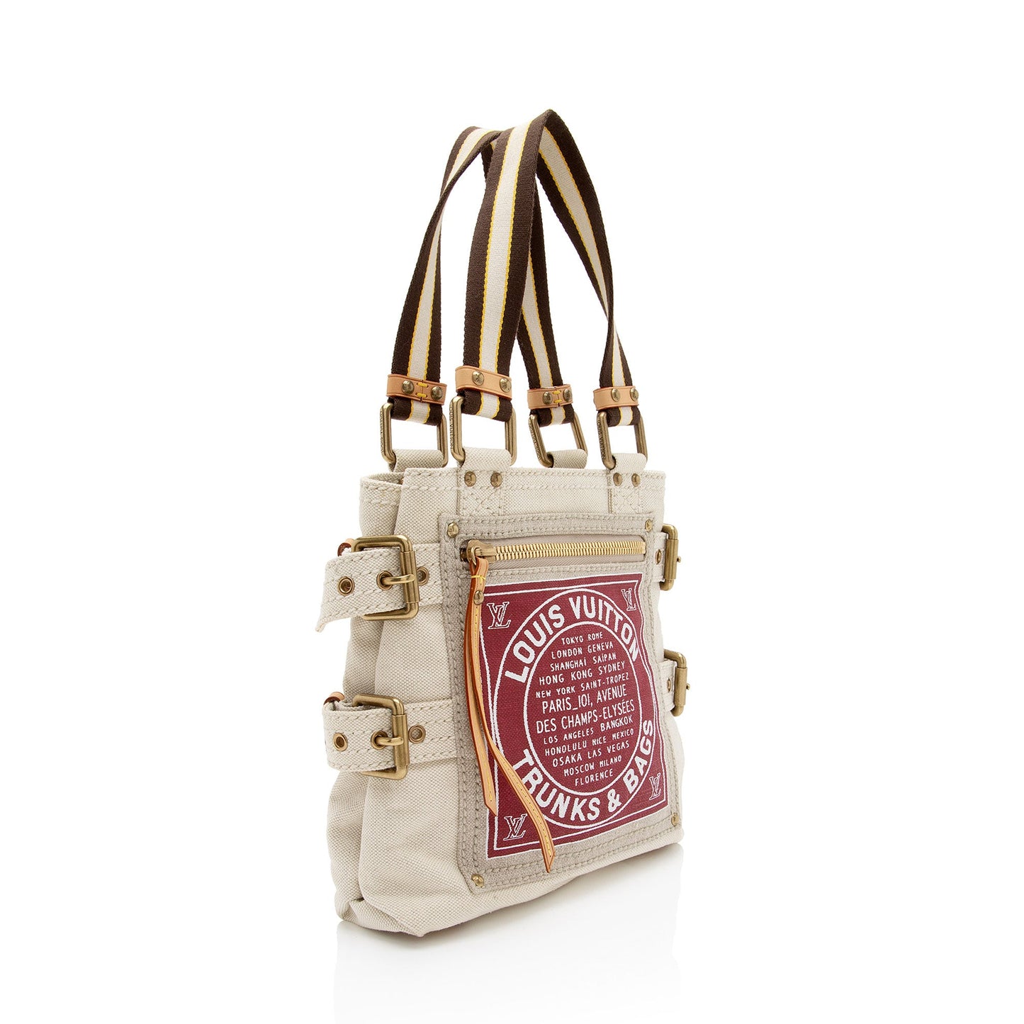 Louis Vuitton Limited Edition Globe Trotter Cabas PM Tote (SHF-gNjlII)