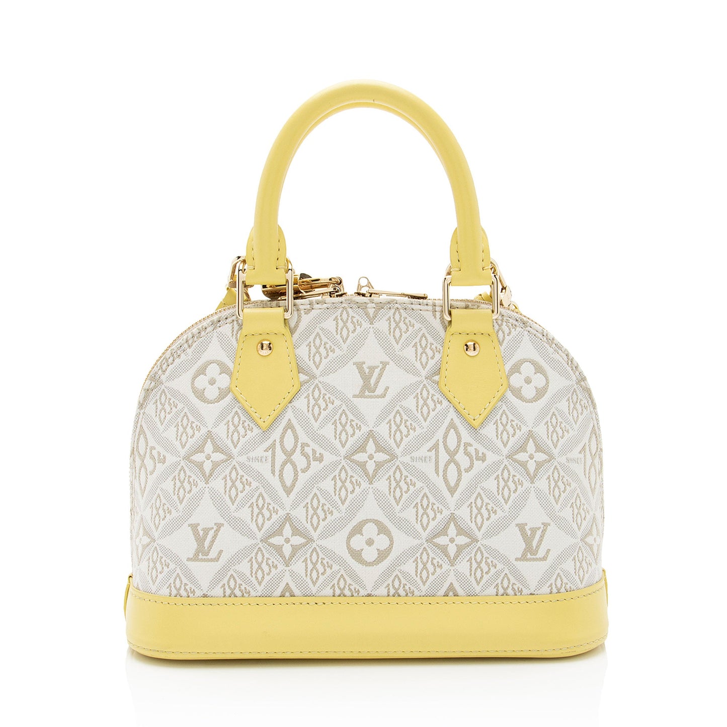 Louis Vuitton Limited Edition Jacquard Since 1854 Alma BB Satchel (SHF-HCvM7x)