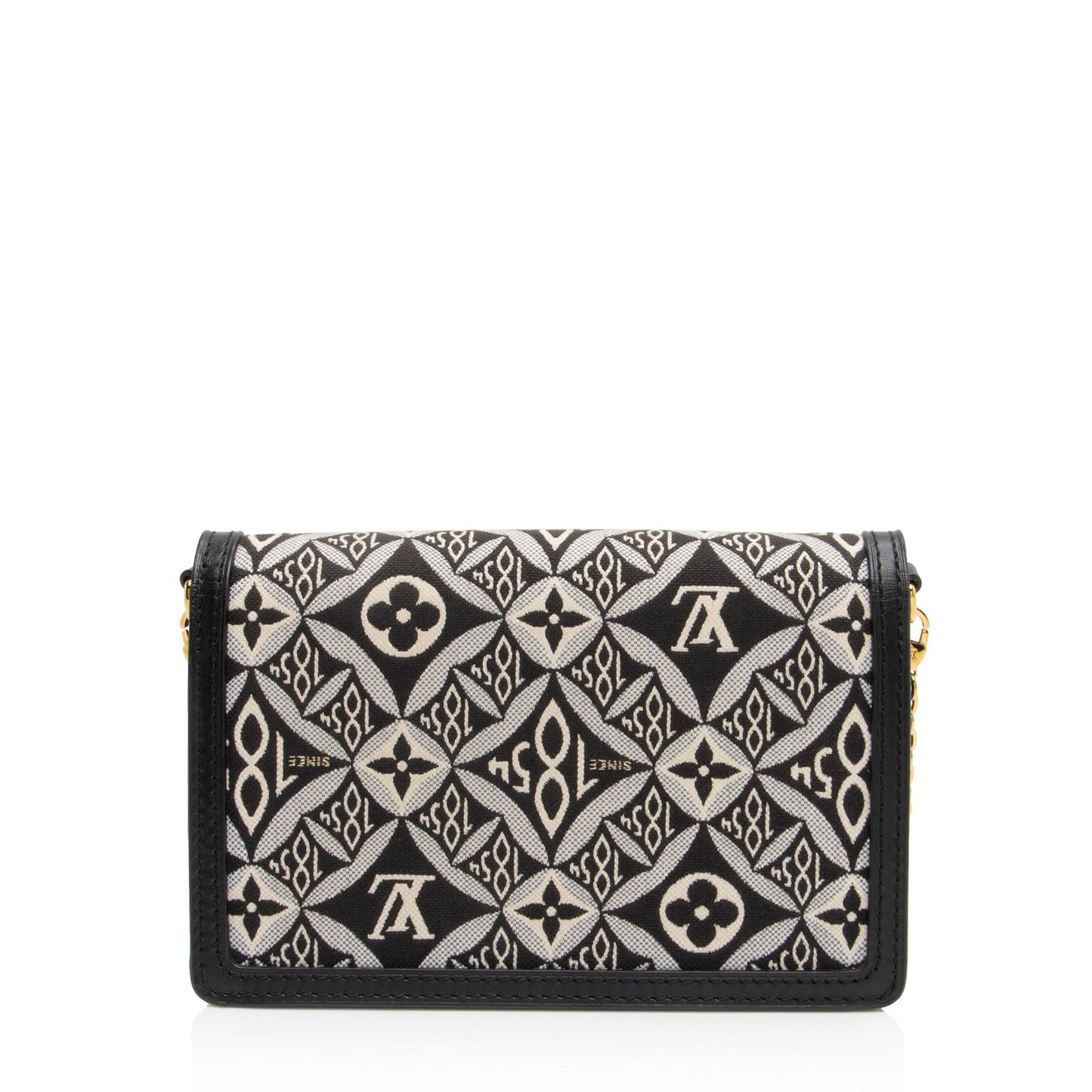 Louis Vuitton Limited Edition Jacquard Since 1854 Dauphine Chain Wallet