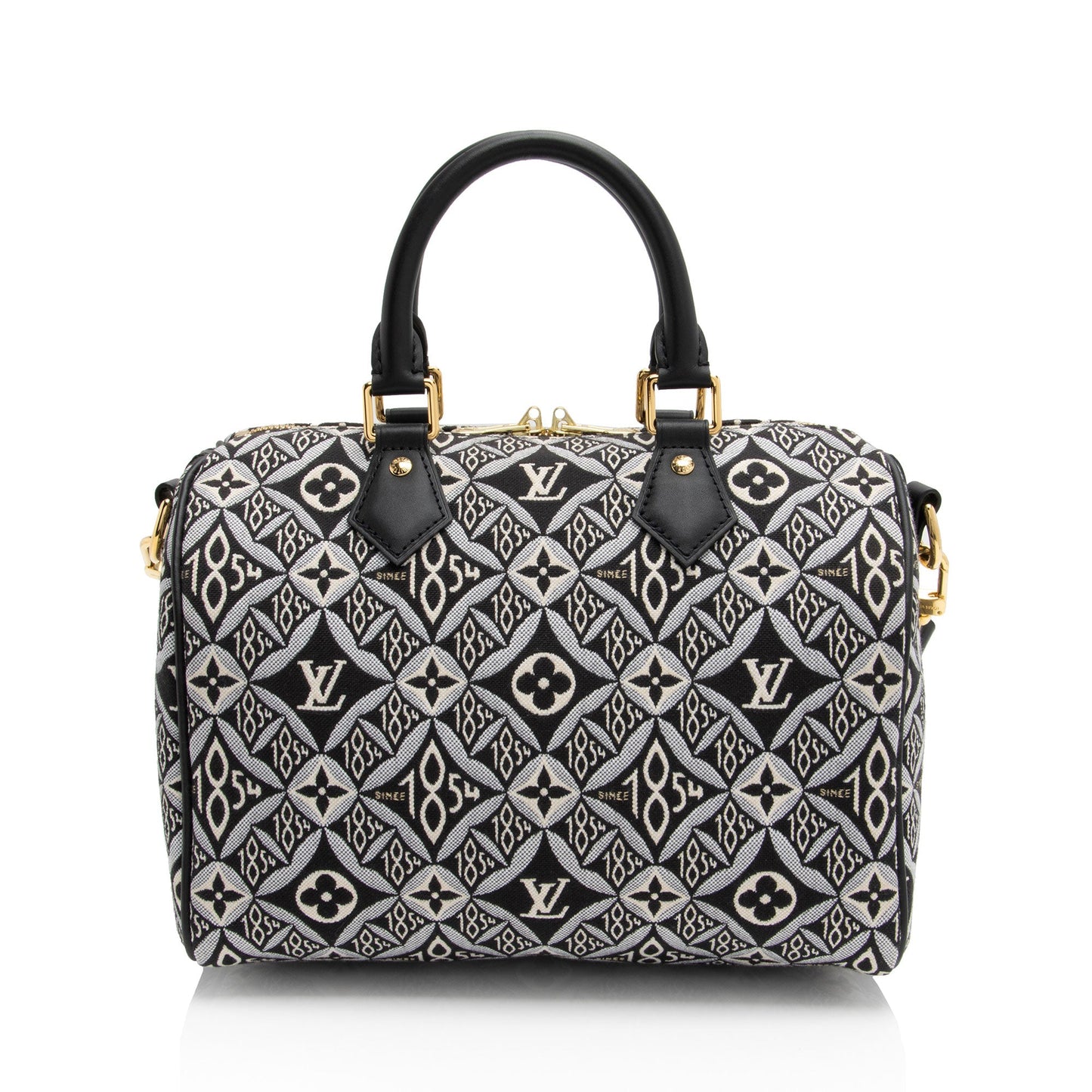 Louis Vuitton Limited Edition Jacquard Since 1854 Speedy Bandouliere 30 Satchel (SHF-5Ftuuk)