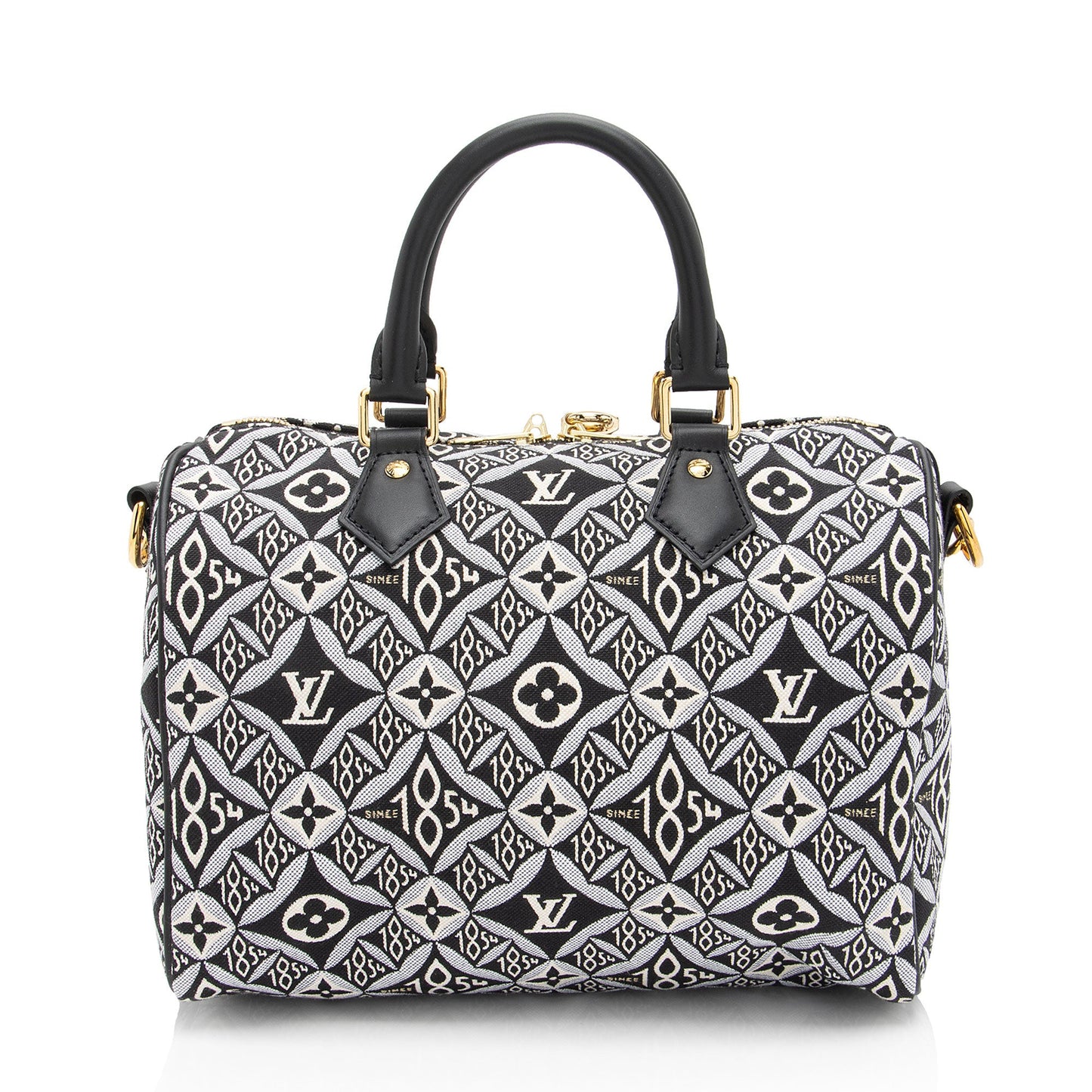 Louis Vuitton Limited Edition Jacquard Since 1854 Speedy Bandouliere 30 Satchel (SHF-trjdvn)