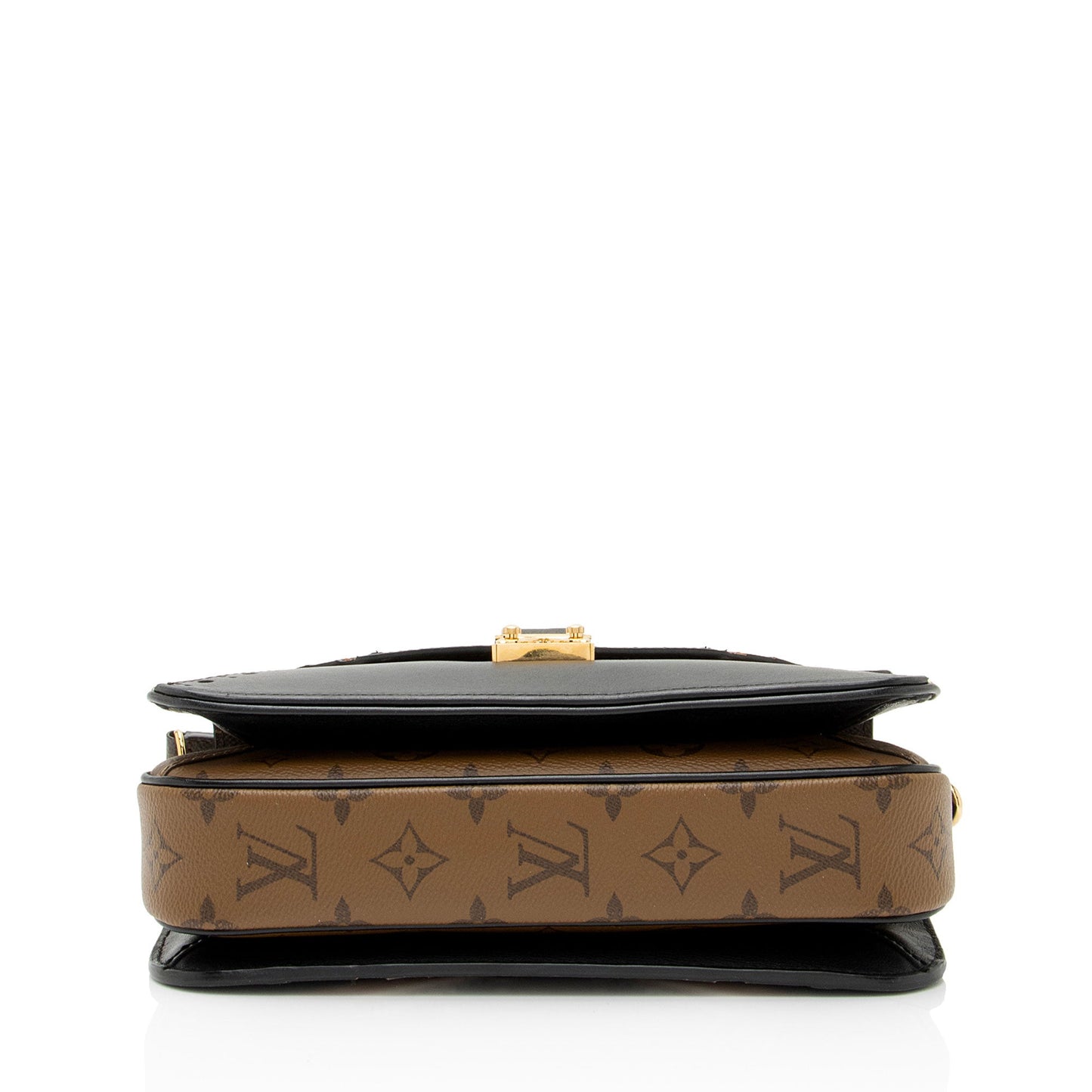 Louis Vuitton Limited Edition Monogram Canvas Brogue Pochette Metis Shoulder Bag (SHF-itDRve)