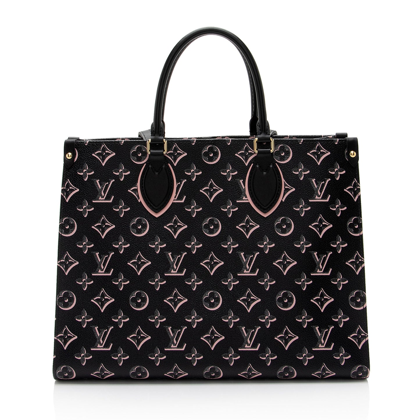 Louis Vuitton Limited Edition Monogram Canvas Fall For You Onthego MM Tote (SHF-5wj4Ba)