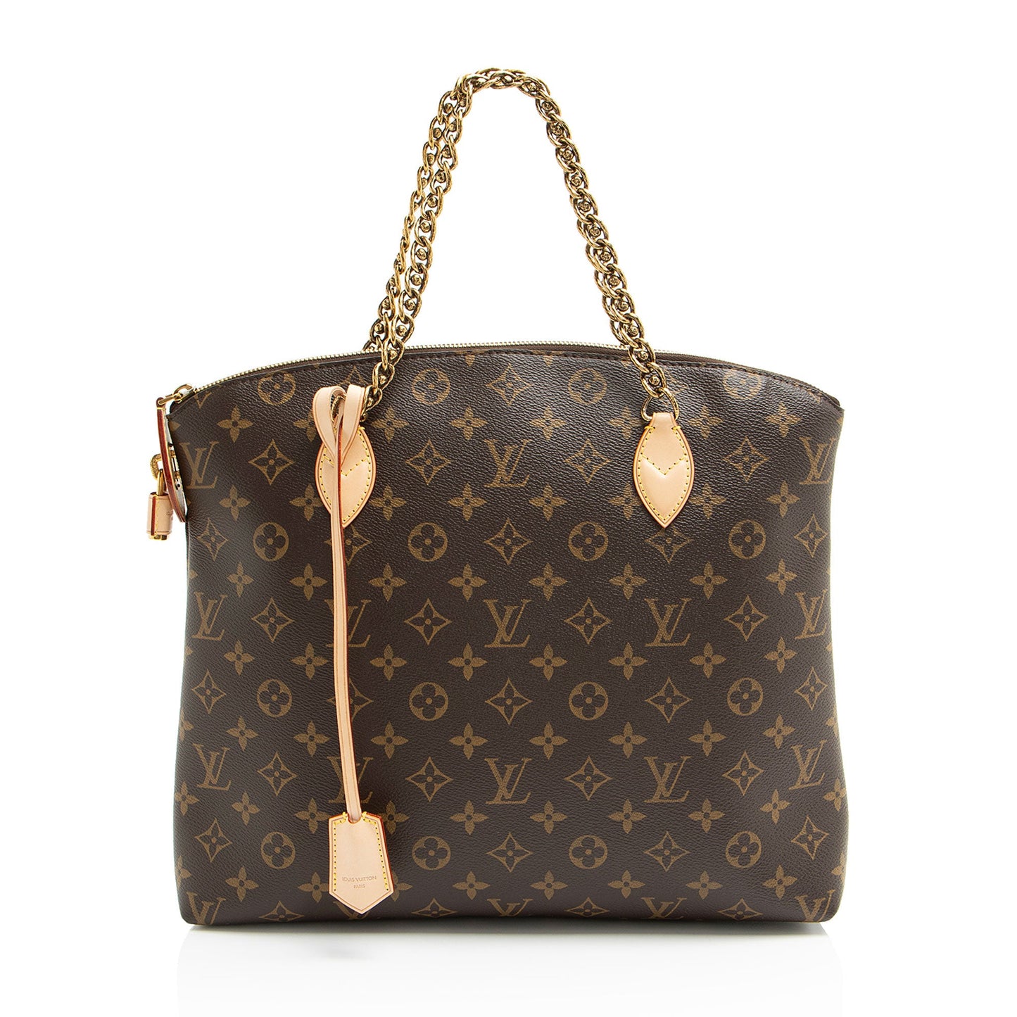 Louis Vuitton Limited Edition Monogram Canvas Lockit Chain MM Satchel