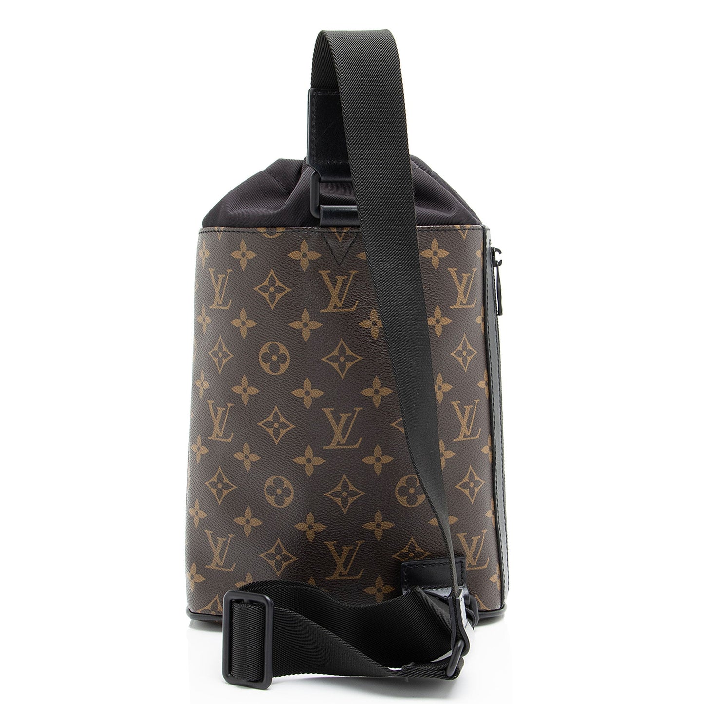 Louis Vuitton Limited Edition Monogram Canvas Logo Story Sling Bag