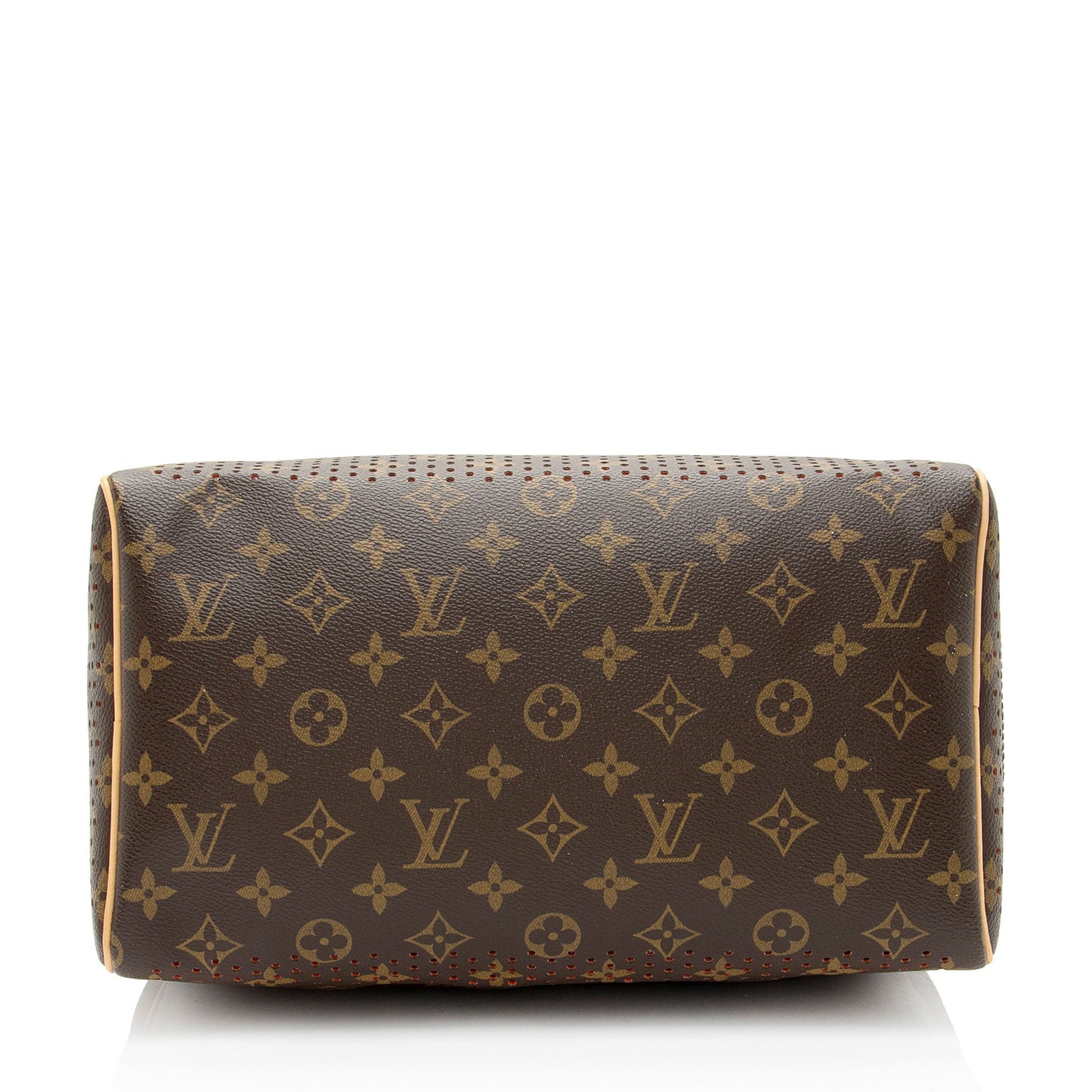 Louis Vuitton Limited Edition Monogram Canvas Perforated Speedy 30 Satchel (SHF-zo9Uue)
