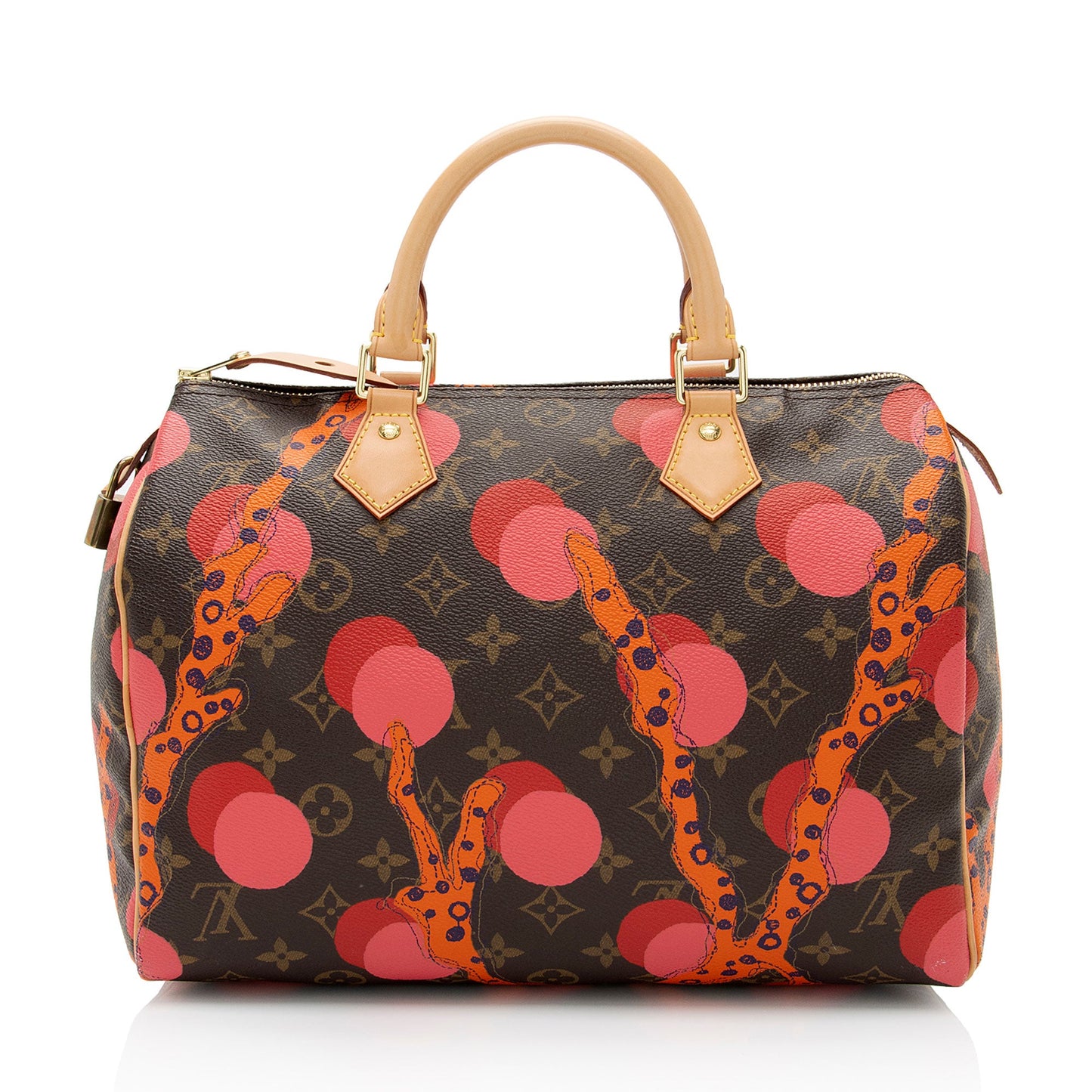 Louis Vuitton Limited Edition Monogram Canvas Ramages Speedy 30 Satchel (SHF-IZ2sCS)