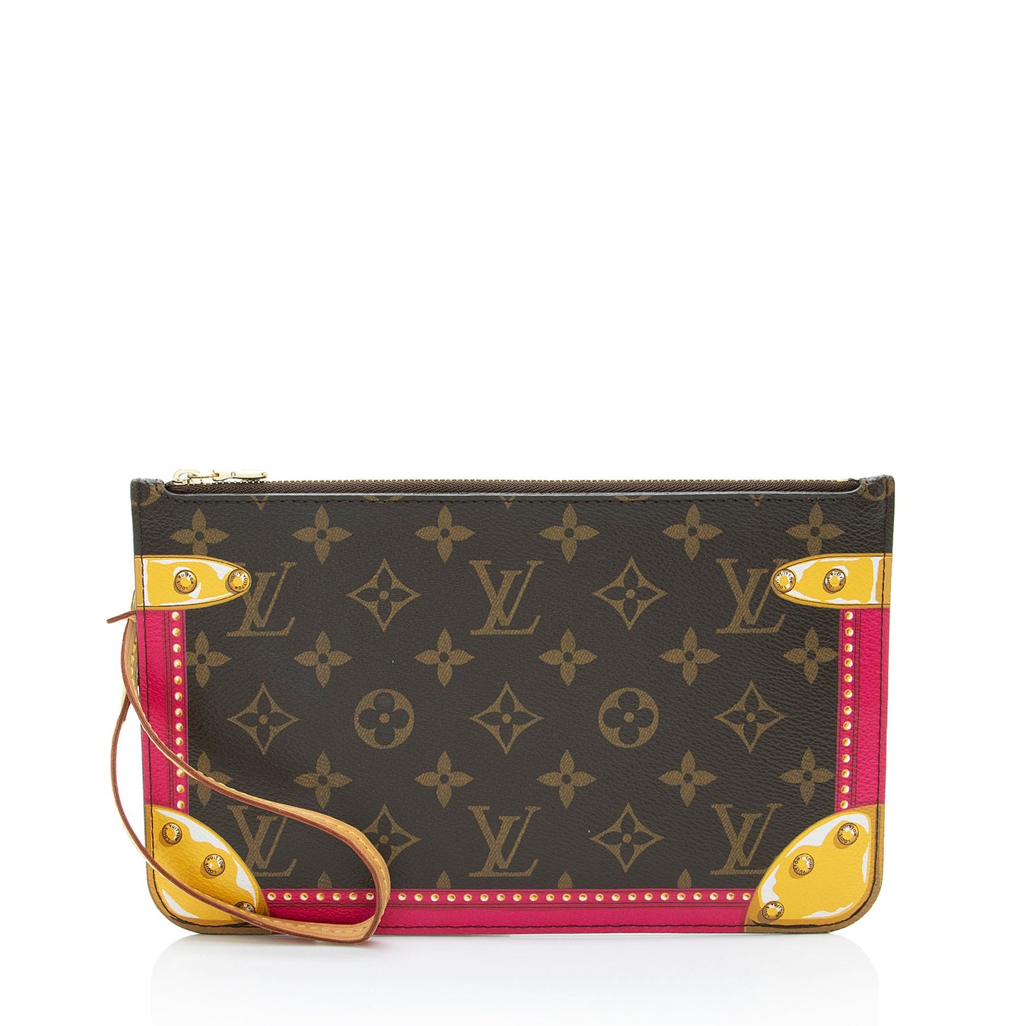 Louis Vuitton Limited Edition Monogram Canvas Summer Trunk Neverfull MM Pochette