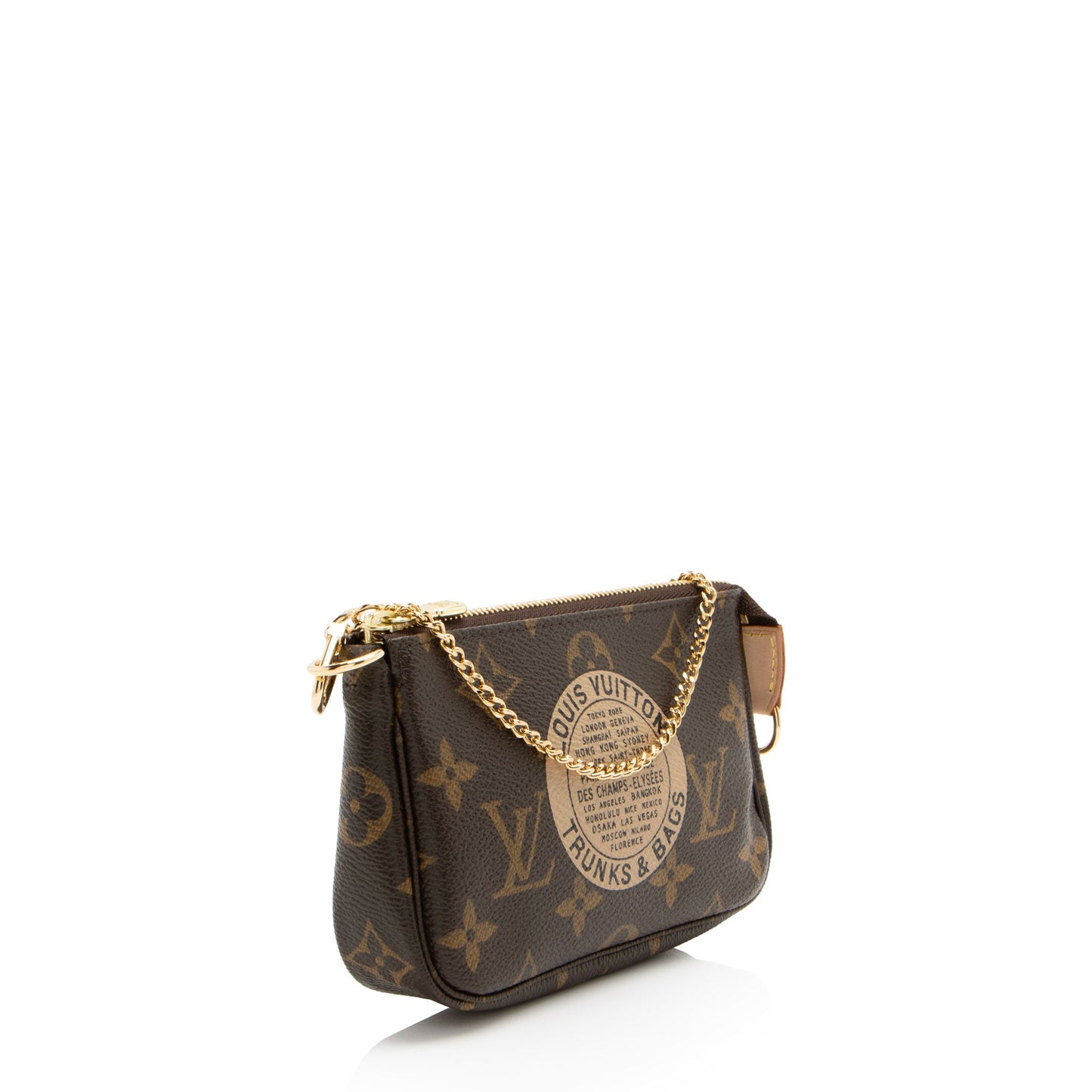 Louis Vuitton Limited Edition Monogram Canvas Trunks & Bags Mini Pochette Accessoires (SHF-ncikKj)