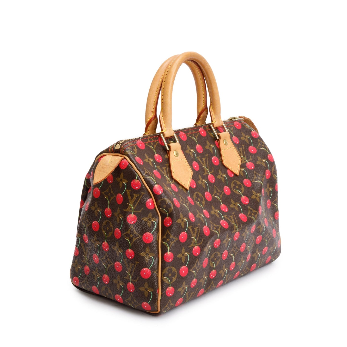 Louis Vuitton Limited Edition Monogram Cerises Speedy 25