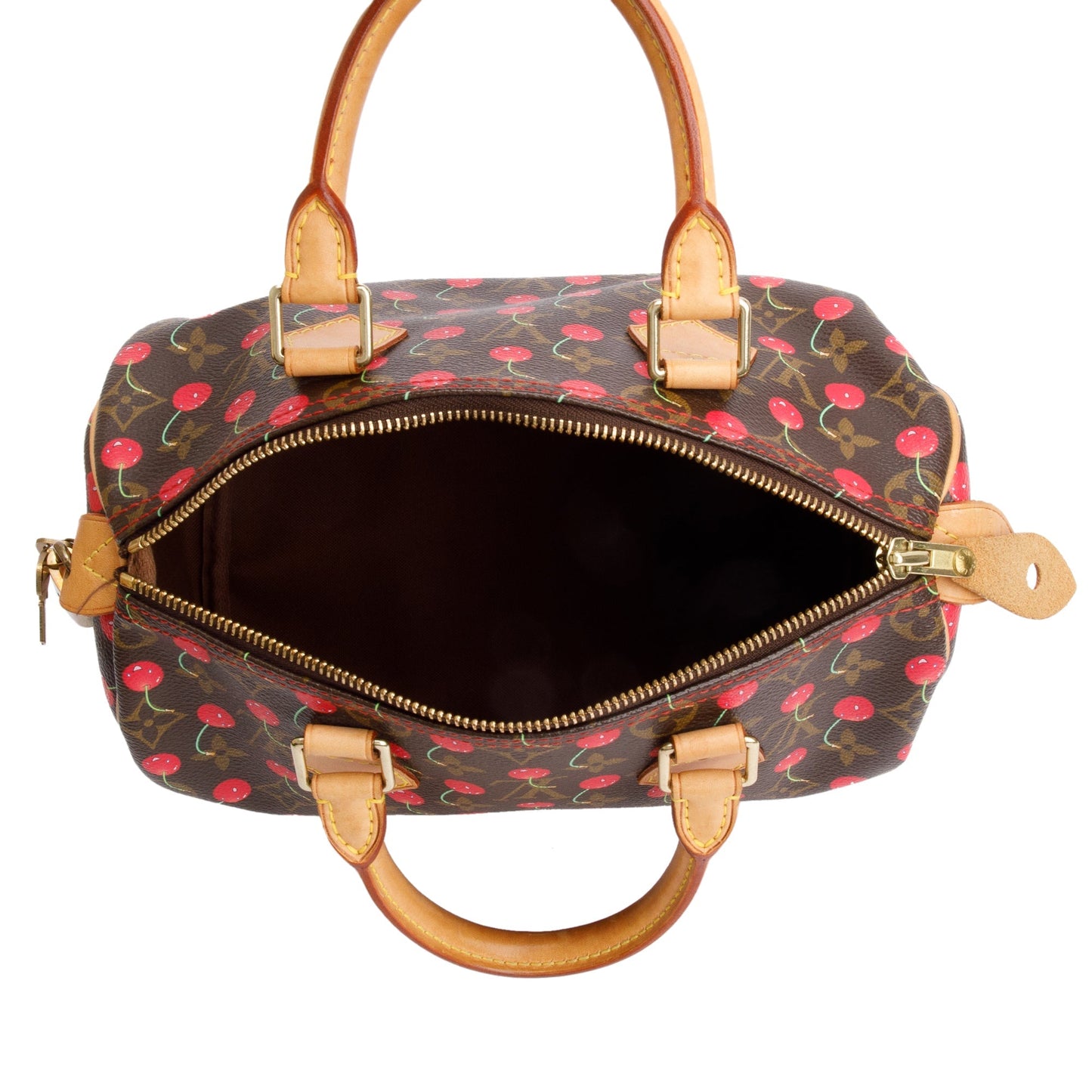 Louis Vuitton Limited Edition Monogram Cerises Speedy 25