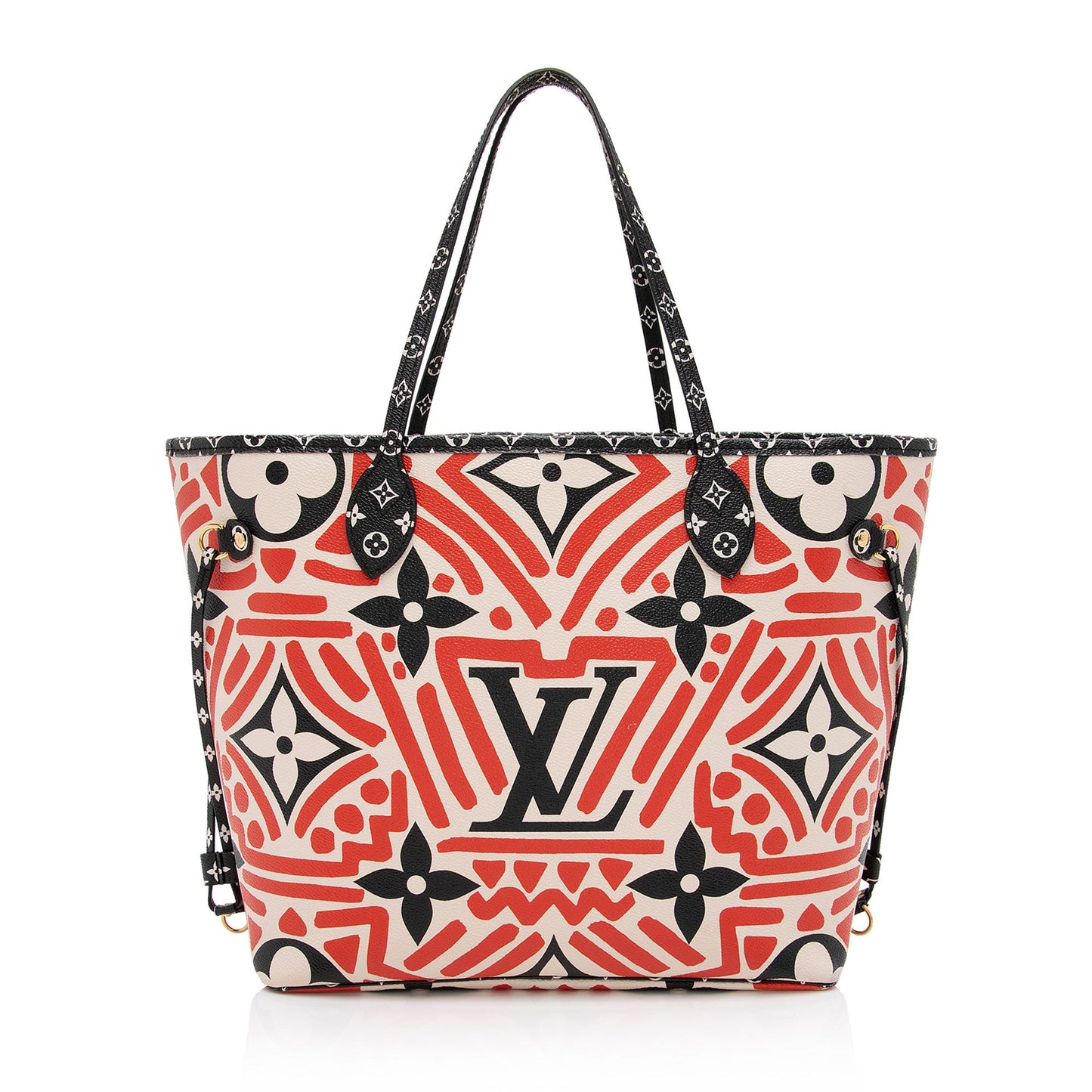 Louis Vuitton Limited Edition Monogram Crafty Neverfull MM Tote (SHF-x7Ipzi)
