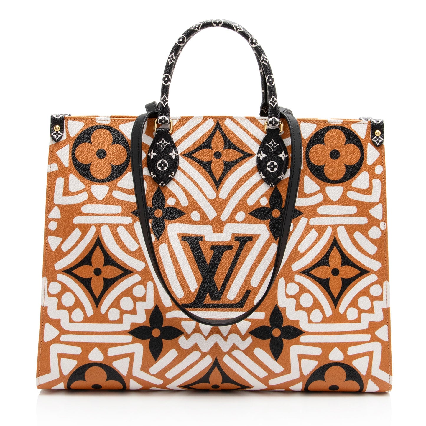 Louis Vuitton Limited Edition Monogram Crafty Onthego GM Tote (SHF-4snihc)