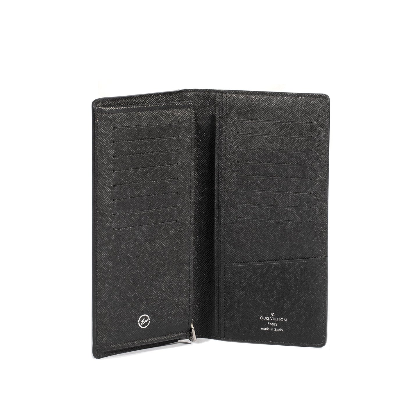 Louis Vuitton Limited Edition Monogram Eclipse x Fragment Brazza Wallet