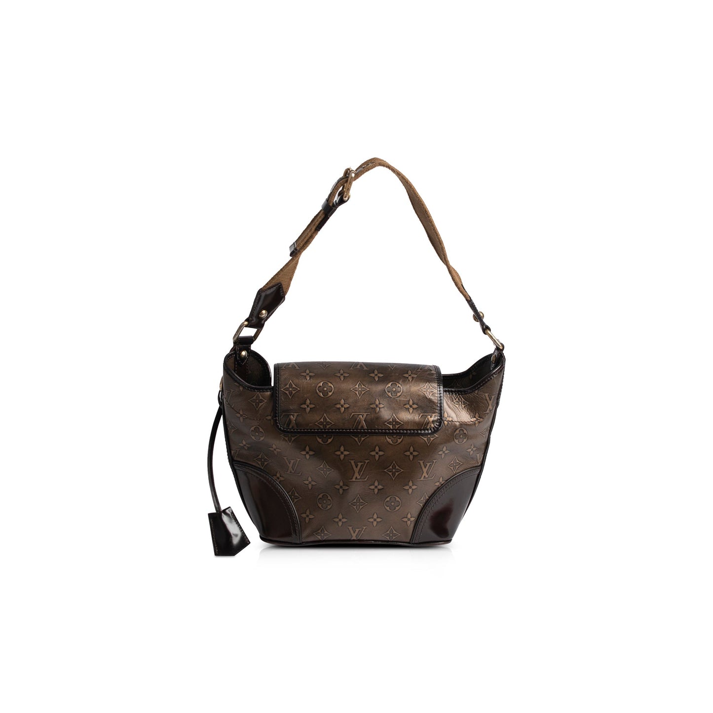 Louis Vuitton Limited Edition Monogram Embossed Sergeant PM