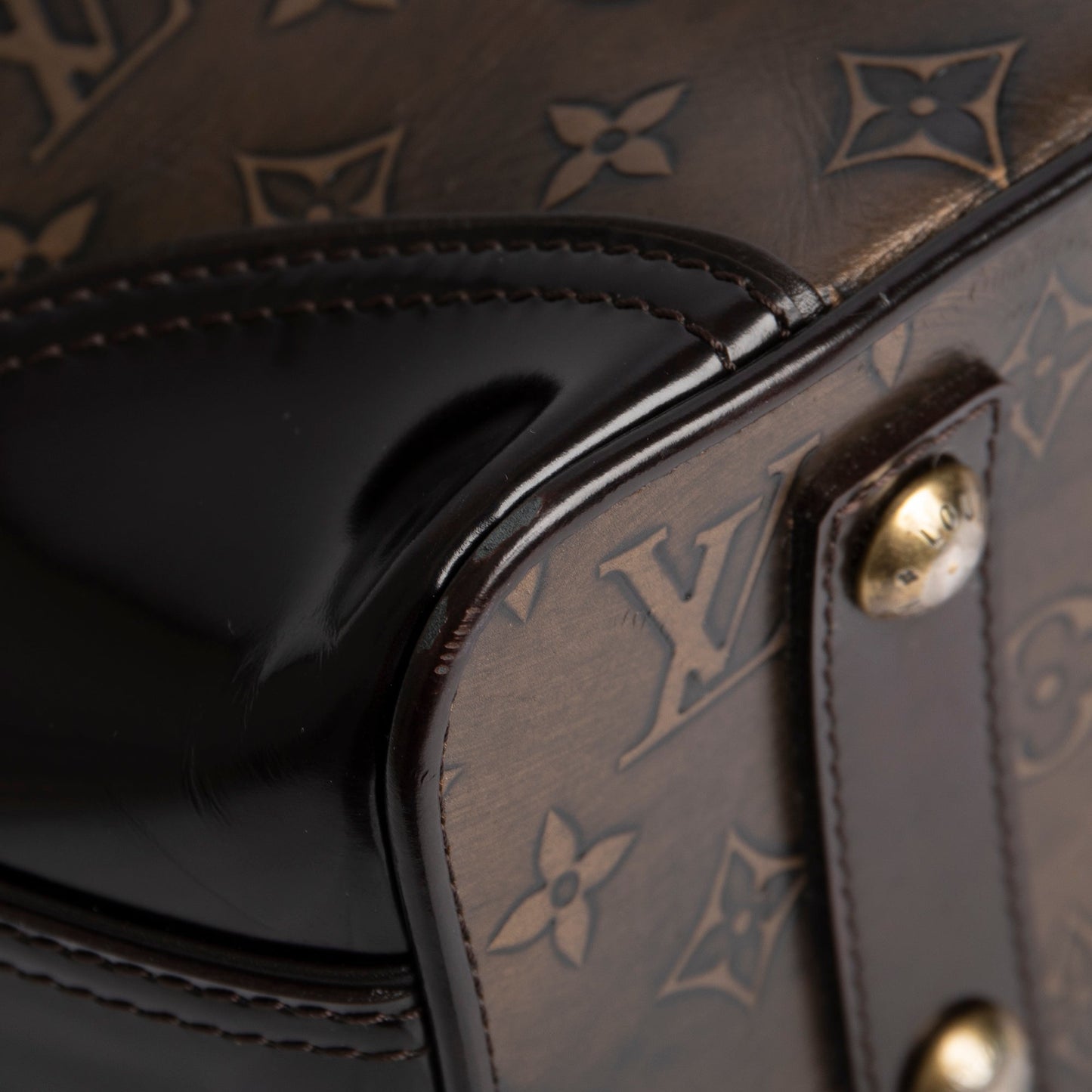 Louis Vuitton Limited Edition Monogram Embossed Sergeant PM