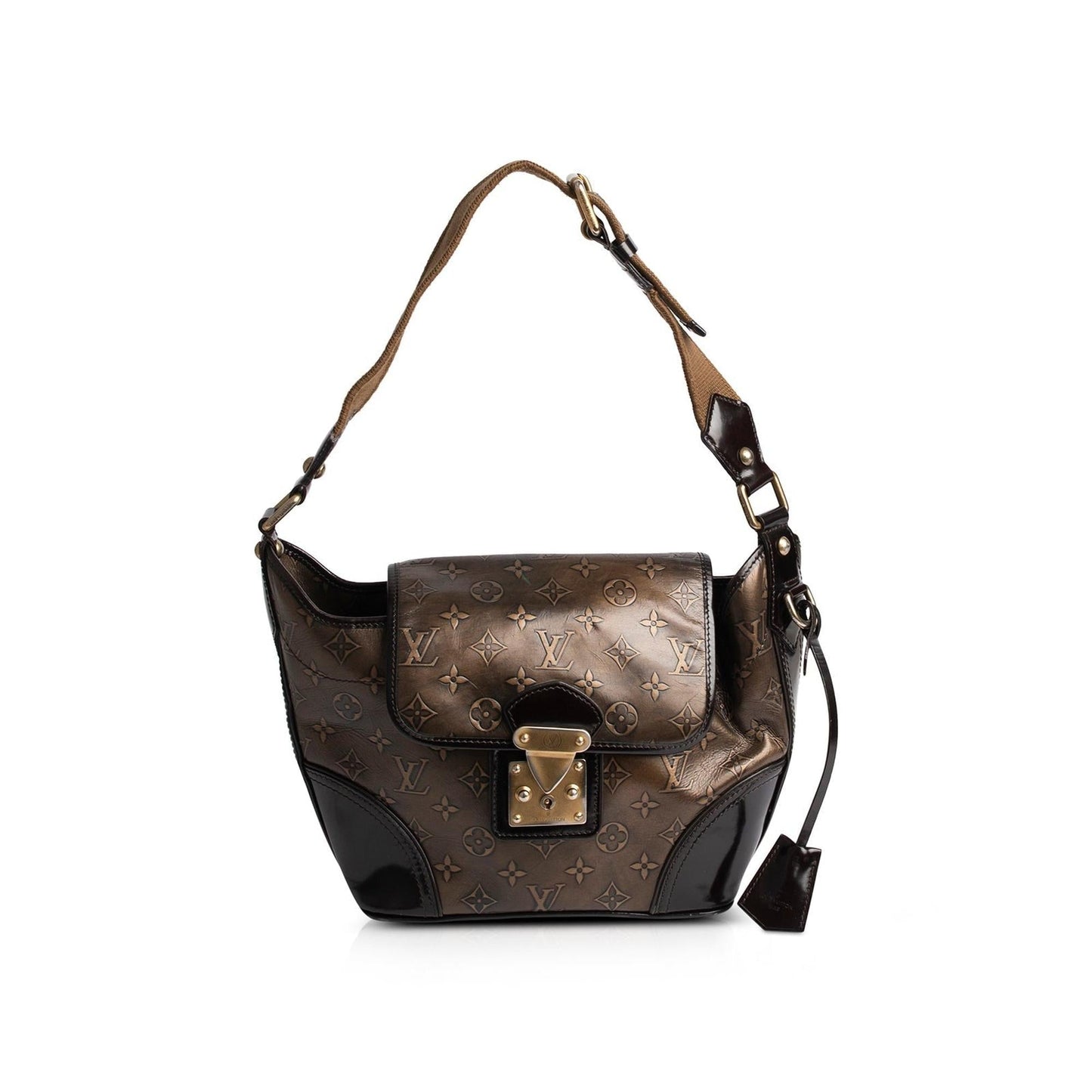 Louis Vuitton Limited Edition Monogram Embossed Sergeant PM