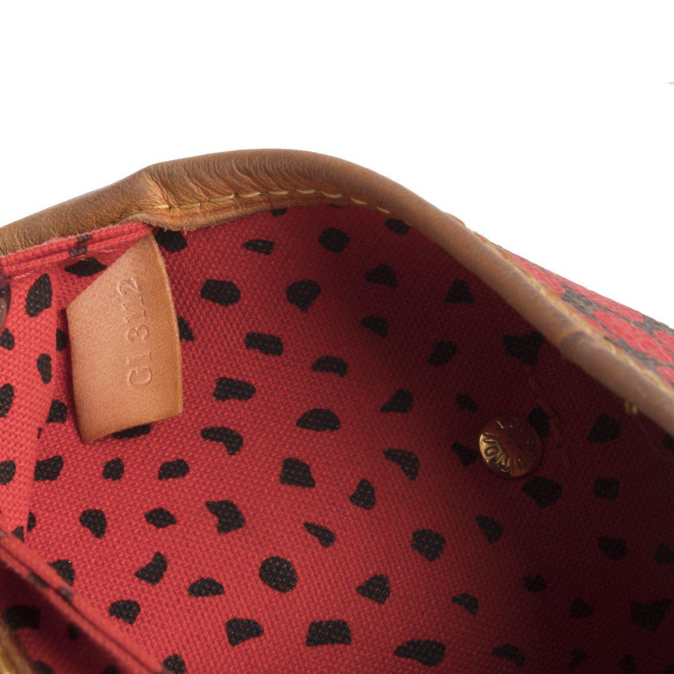 Louis Vuitton Limited Edition Monogram Kusama Waves Neverfull MM