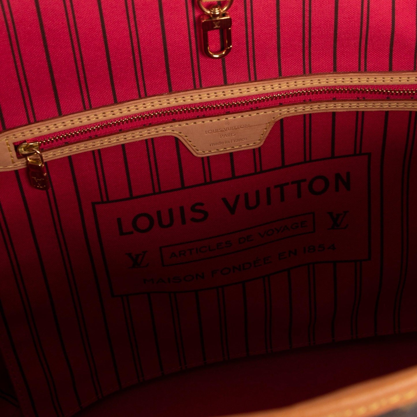 Louis Vuitton Limited Edition Monogram Love Lock Neverfull MM