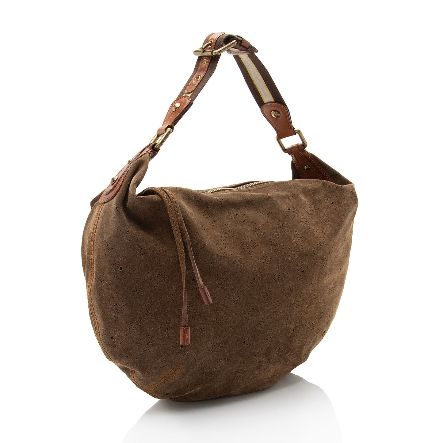 Louis Vuitton Limited Edition Monogram Suede Onatah GM Hobo