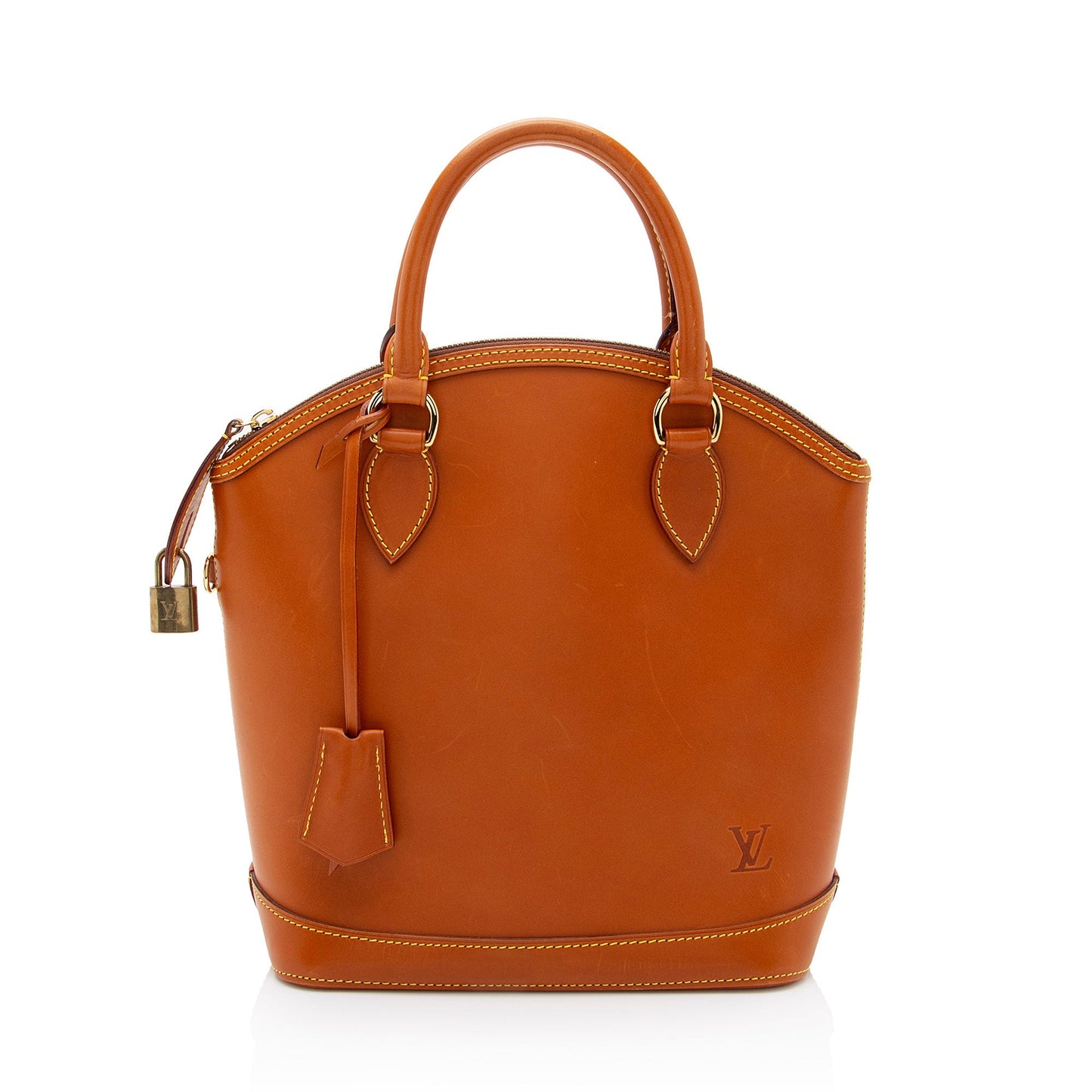 Louis Vuitton Nomade Vertical Lockit Satchel (SHF-1an3xe)