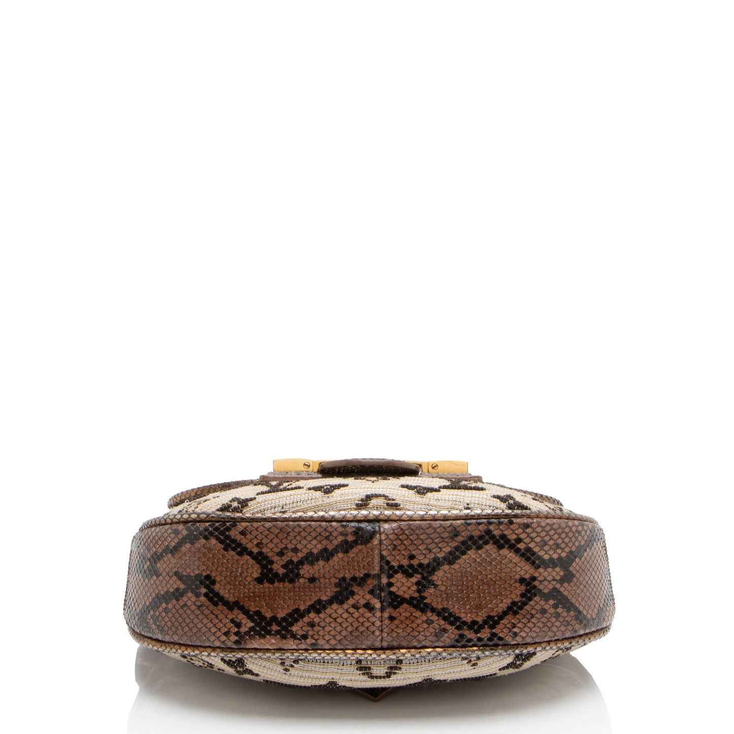 Louis Vuitton Limited Edition Python Monogram Empire Ponant Flap Shoulder Bag