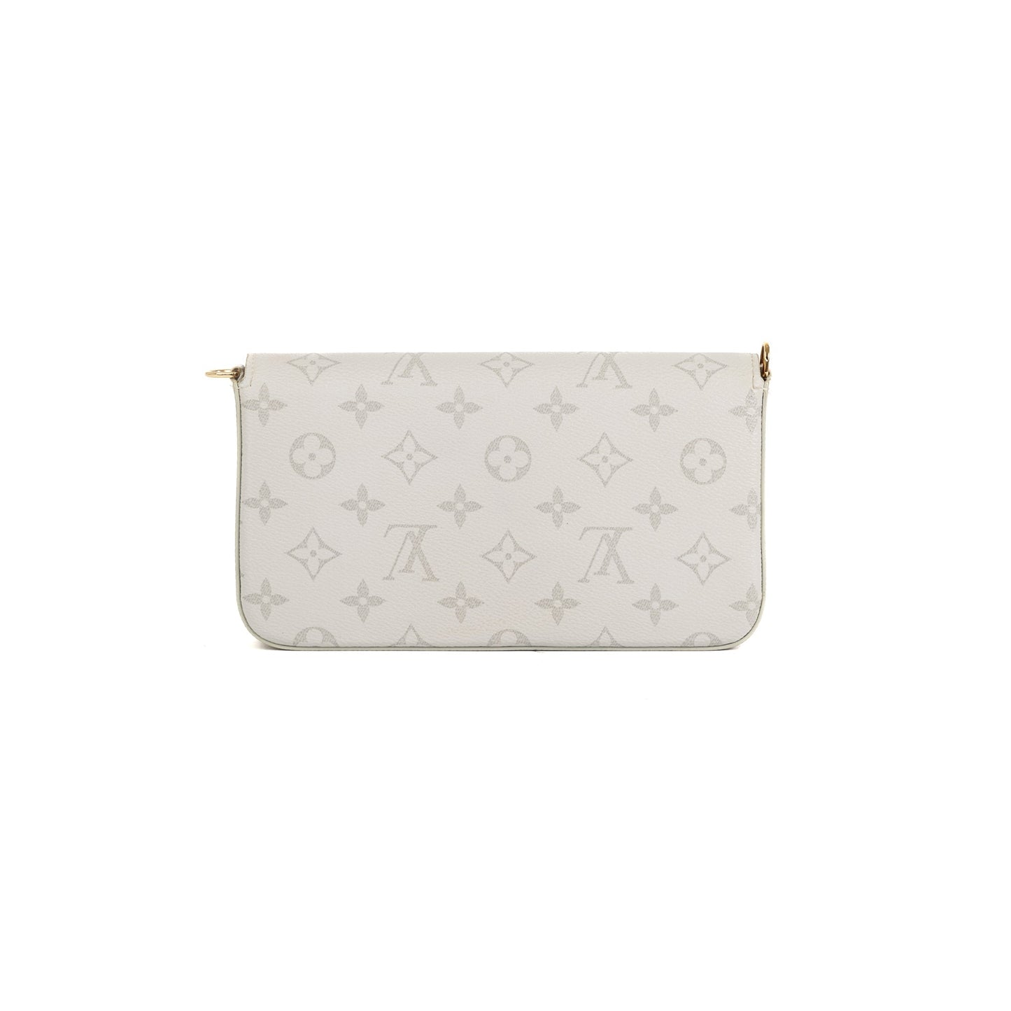 Louis Vuitton Limited Edition White Monogram Felicie Pochette