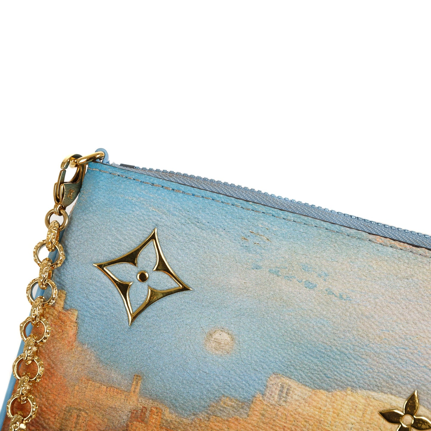 Louis Vuitton Limited Edition x Jeff Koons Masters Collection Turner Pochette Clutch