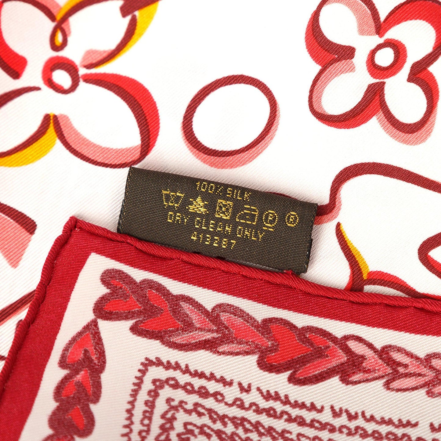 Louis Vuitton Love Silk Scarf