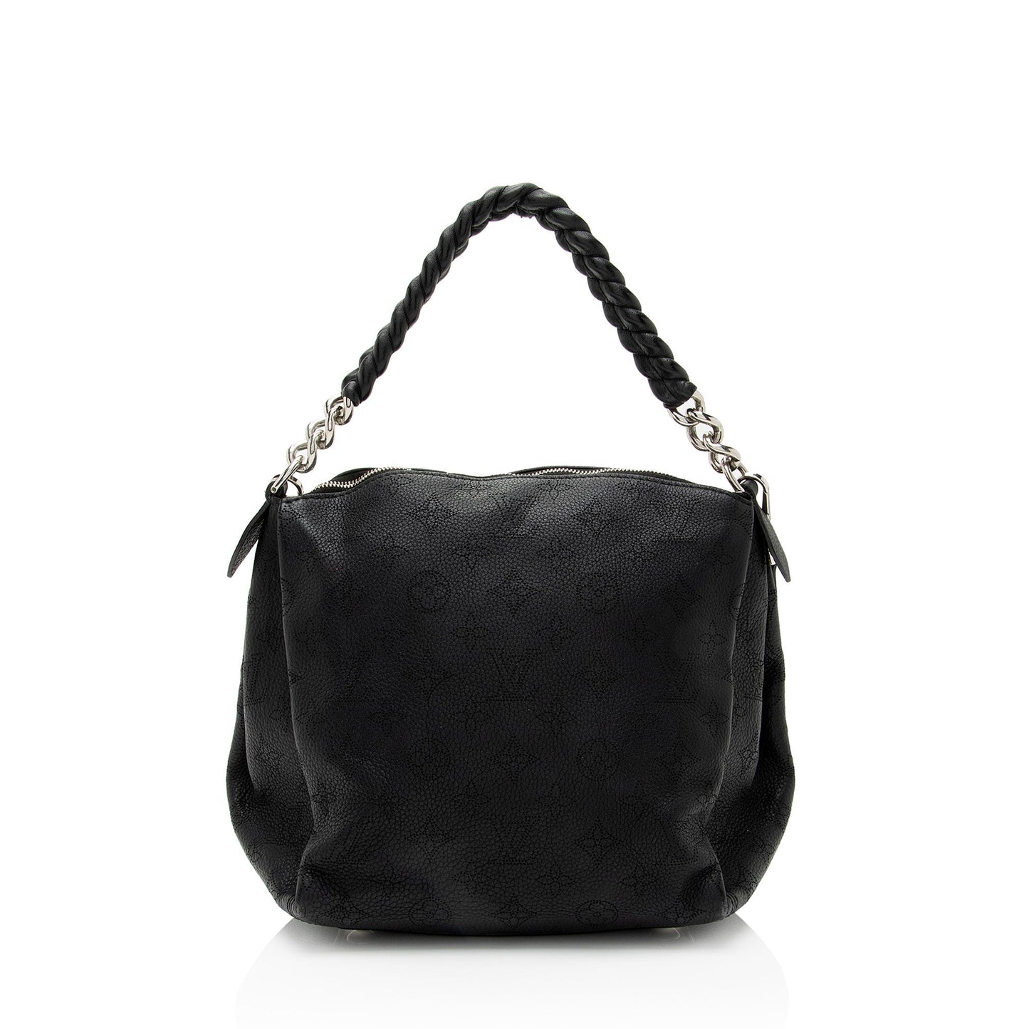 Louis Vuitton Mahina Leather Babylone Chain BB Satchel (SHF-mSHVXp)
