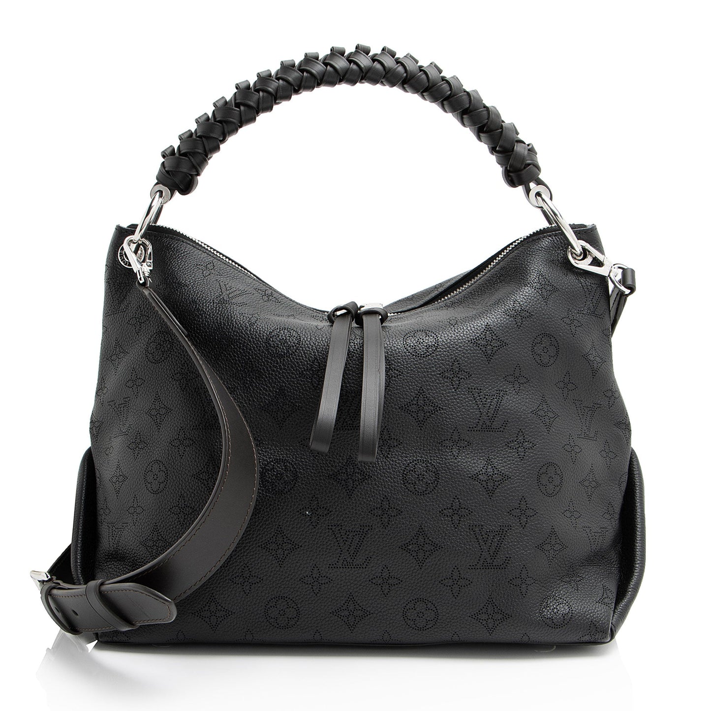 Louis Vuitton Mahina Leather Beaubourg MM Hobo