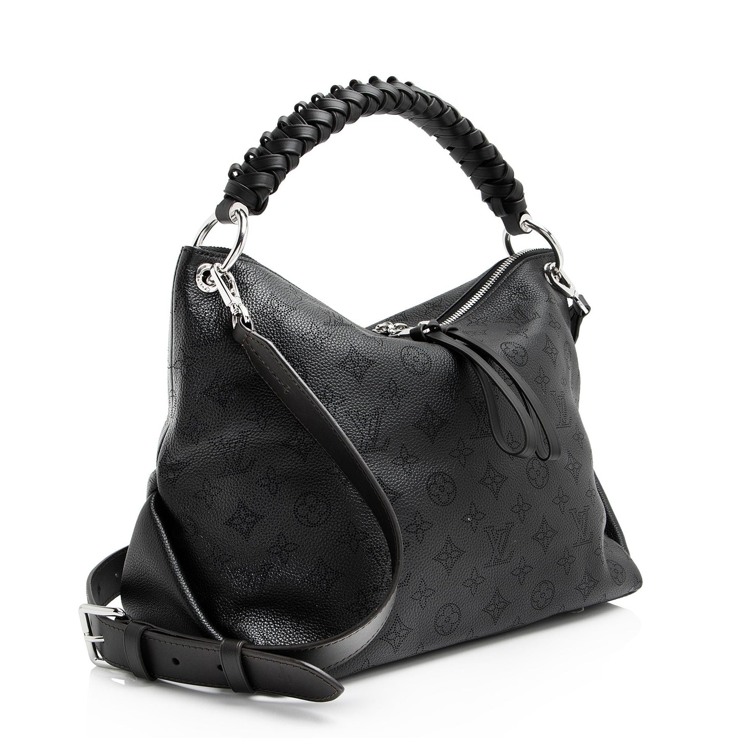 Louis Vuitton Mahina Leather Beaubourg MM Hobo