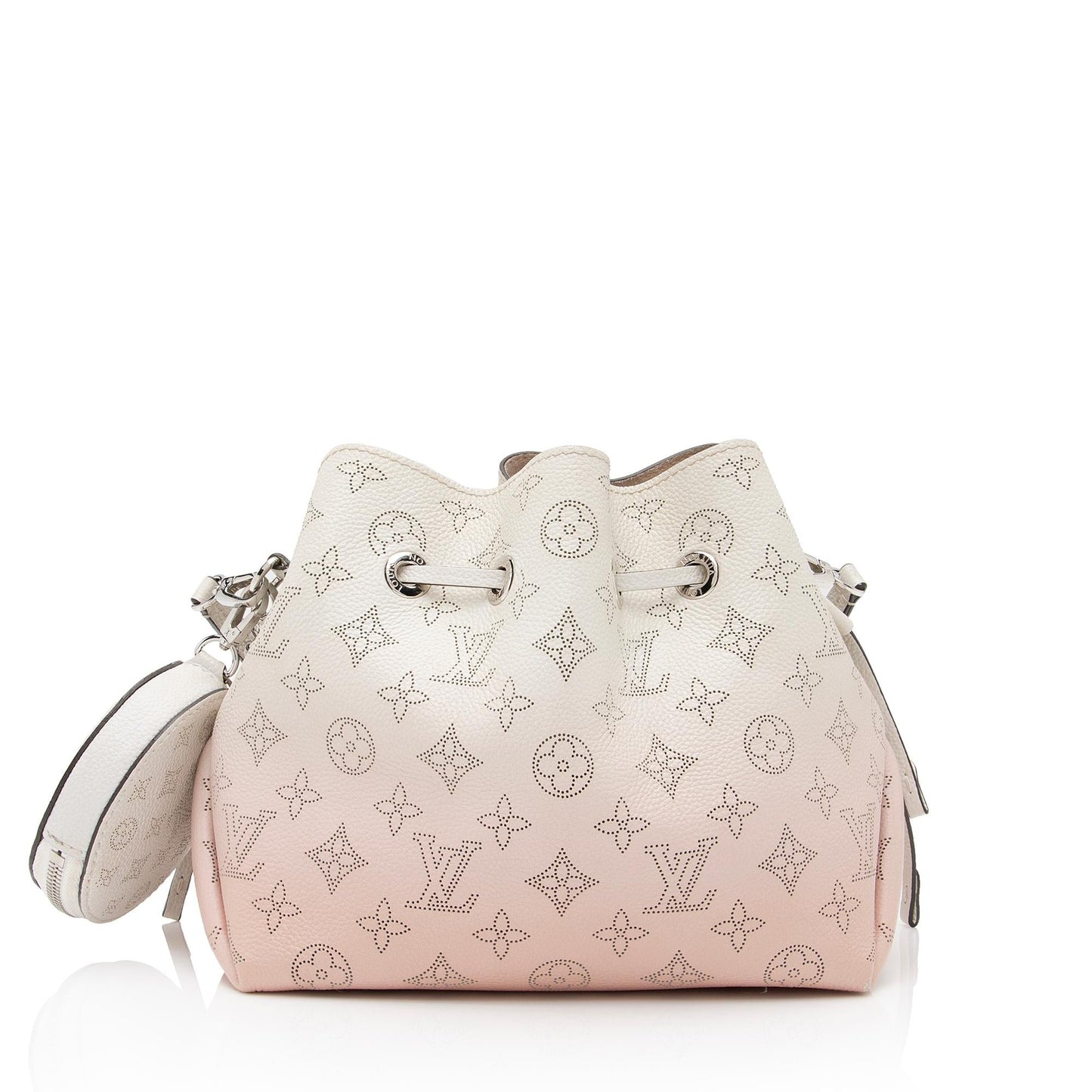 Louis Vuitton Mahina Leather Bella Medium Bucket Bag (SHF-vWLGtP)