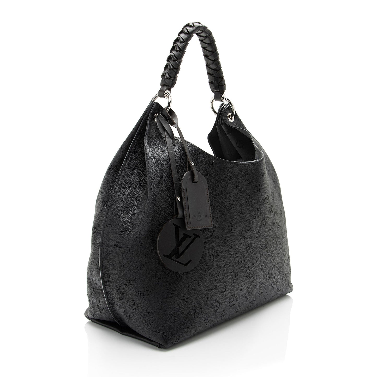 Louis Vuitton Mahina Leather Carmel Hobo (SHF-SK1HwZ)