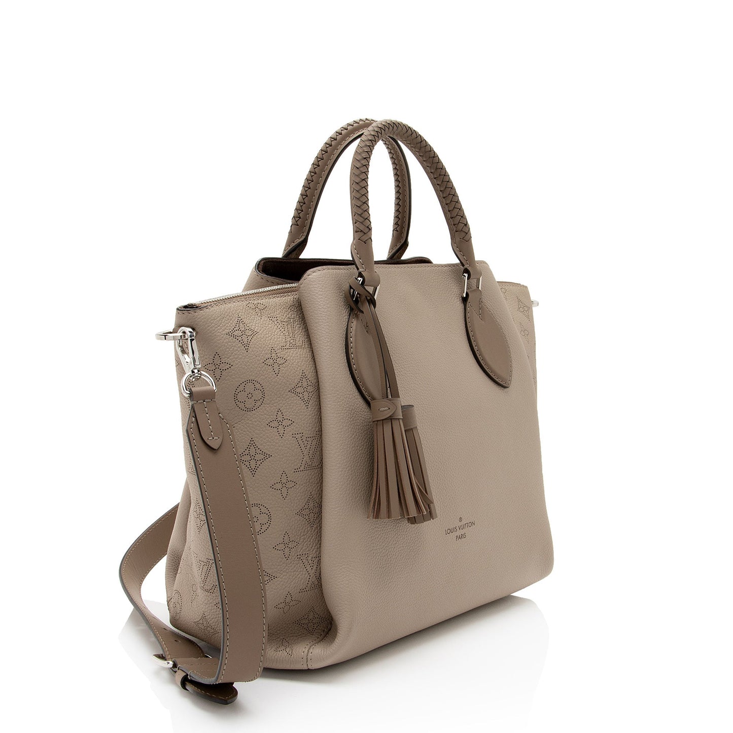 Louis Vuitton Mahina Leather Haumea Satchel (SHF-TqkVYe)