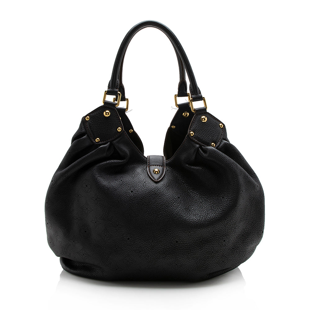 Louis Vuitton Mahina Leather L Hobo (SHF-13020)