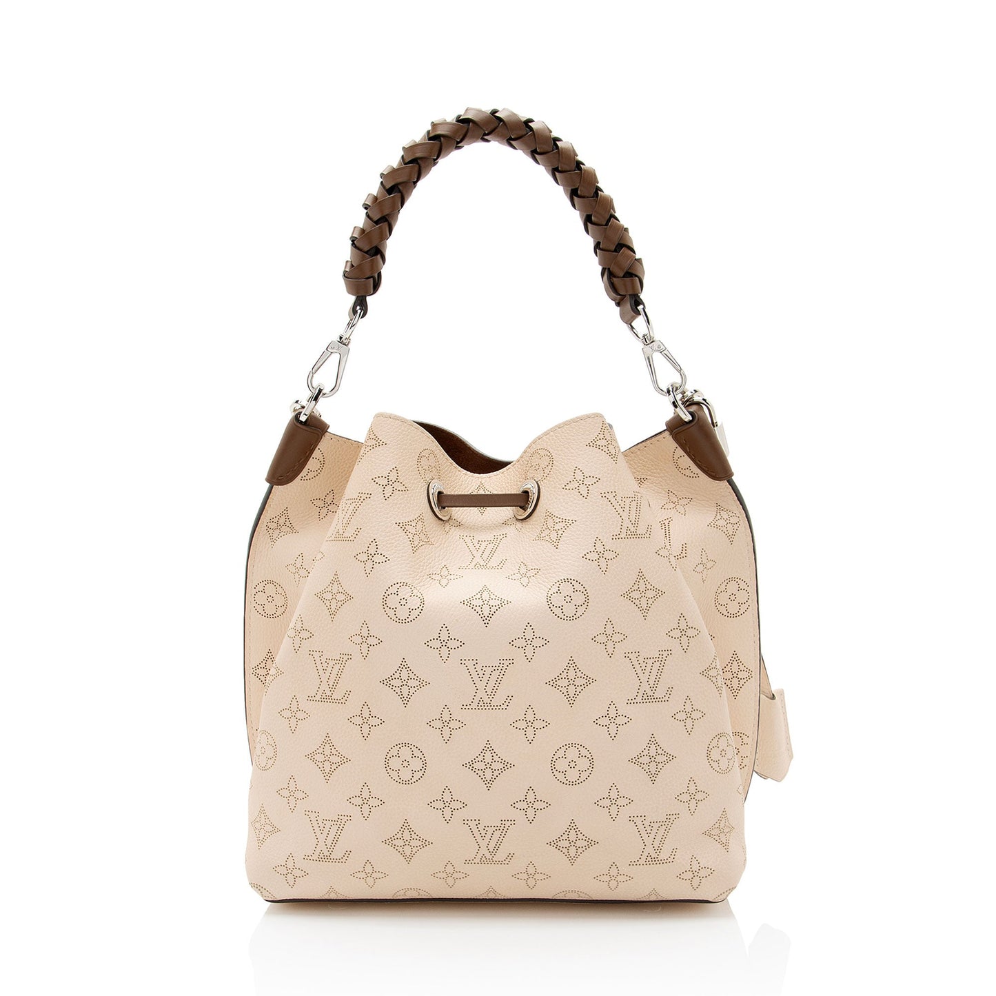 Louis Vuitton Mahina Leather Muria Bucket Bag (SHF-BNsEFh)