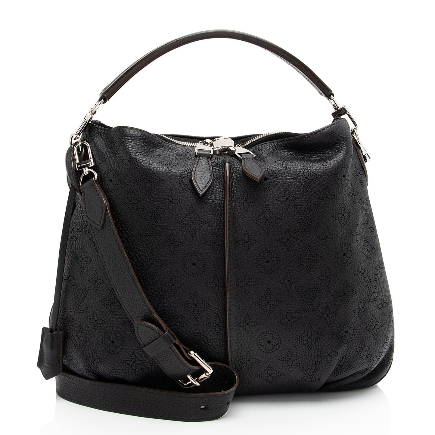 Louis Vuitton Mahina Leather Selene PM Shoulder Bag (SHF-oPhxXw)
