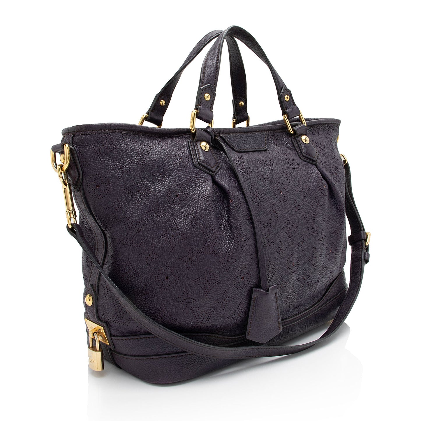 Louis Vuitton Mahina Leather Stellar PM Tote (SHF-WH882t)