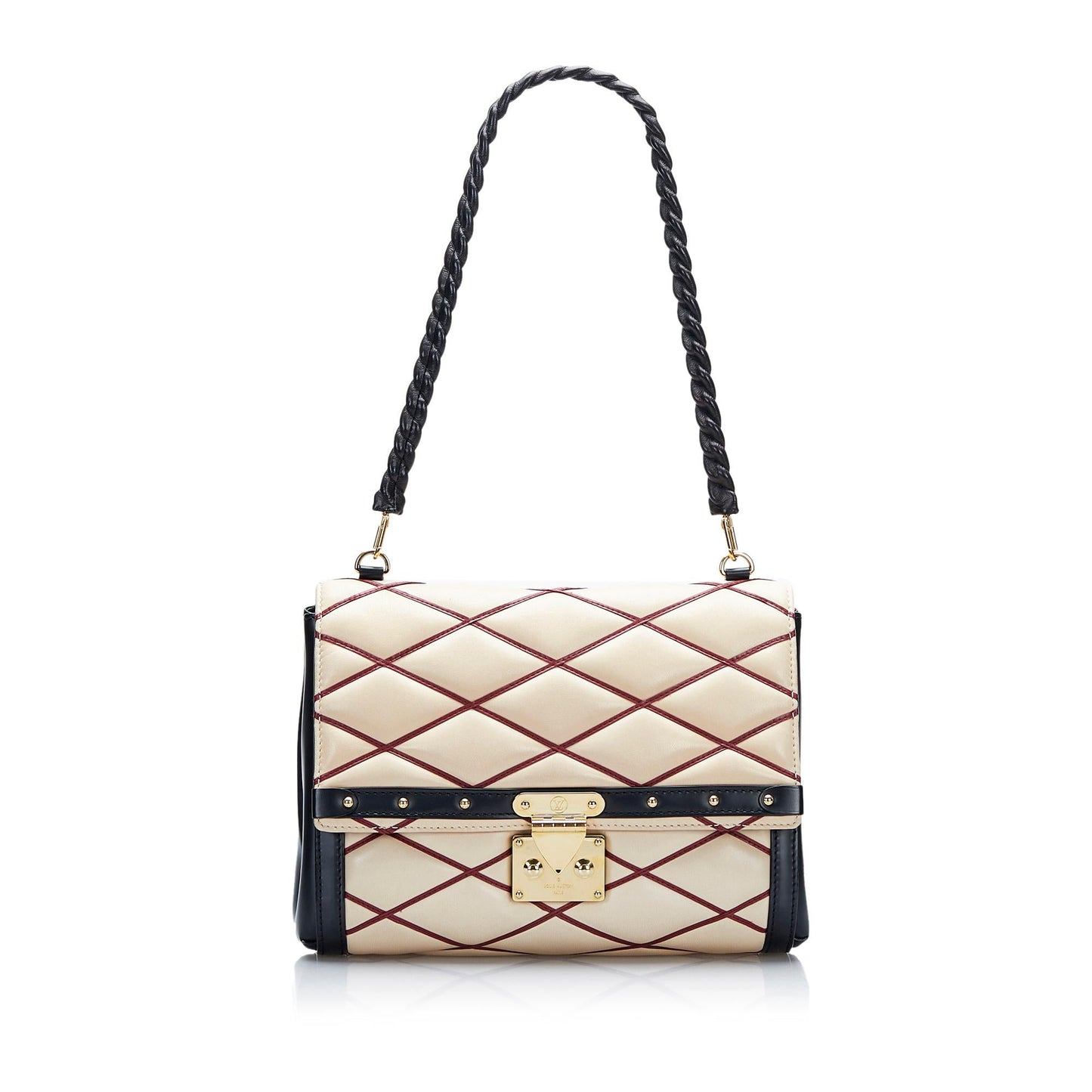 Louis Vuitton Malletage Pochette Flap Bag (SHG-RBILl4)