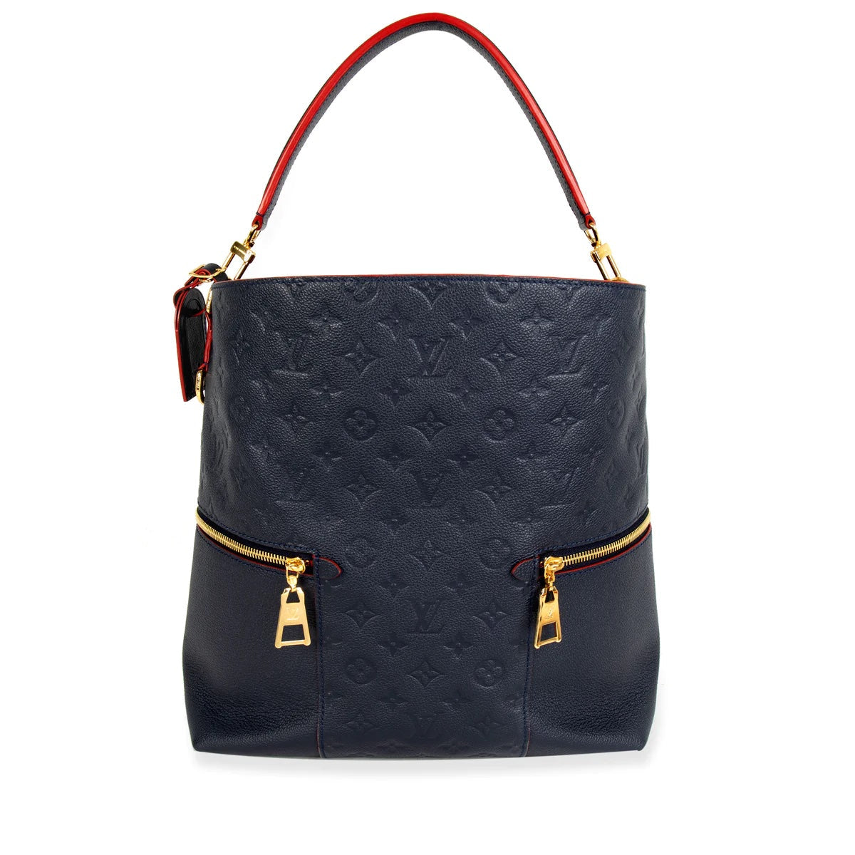 LOUIS VUITTON MONOGRAM EMPREINTE MÃLIE BAG MARINE ROUGE