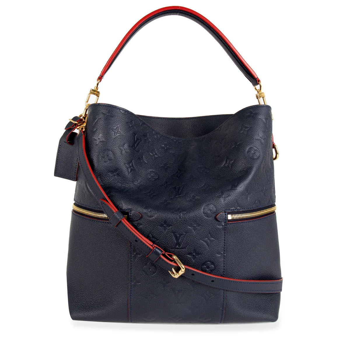 LOUIS VUITTON MONOGRAM EMPREINTE MÃLIE BAG MARINE ROUGE