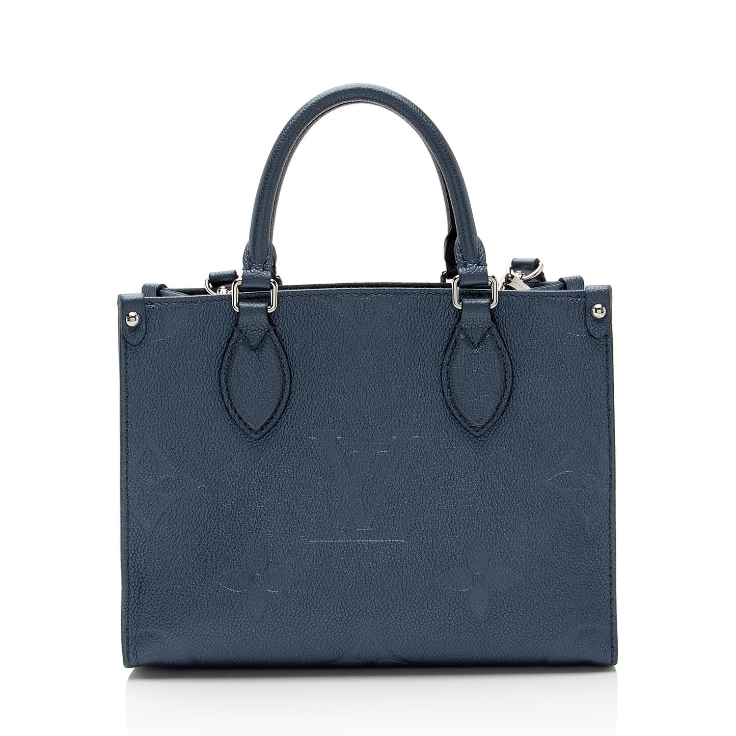 Louis Vuitton Metallic Giant Monogram Empreinte Onthego PM Tote (SHF-2DZXYF)
