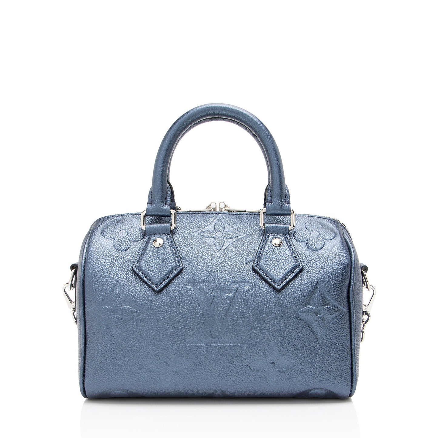 Louis Vuitton Metallic Giant Monogram Empreinte Speedy Bandouliere 20 Satchel